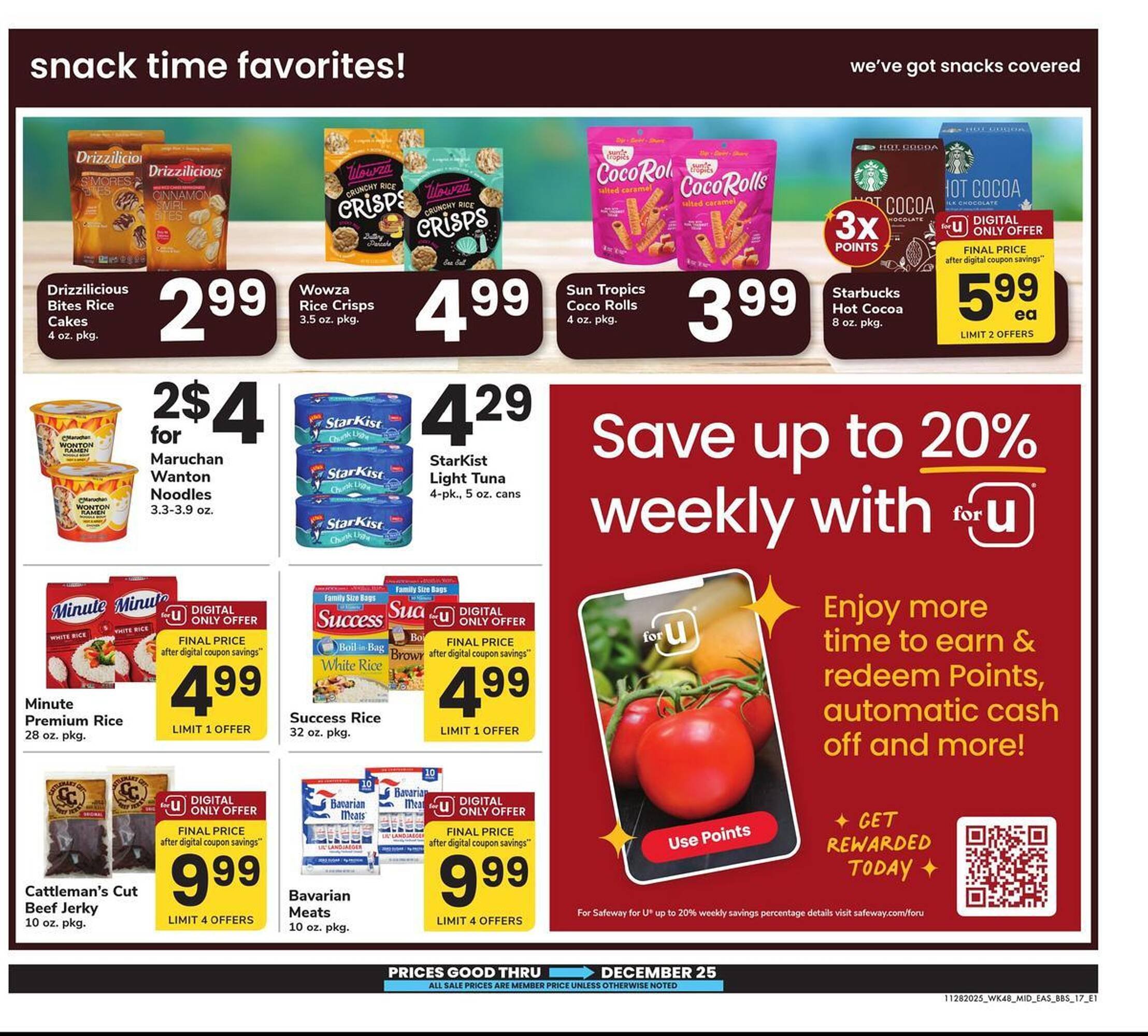 Safeway weekly ad