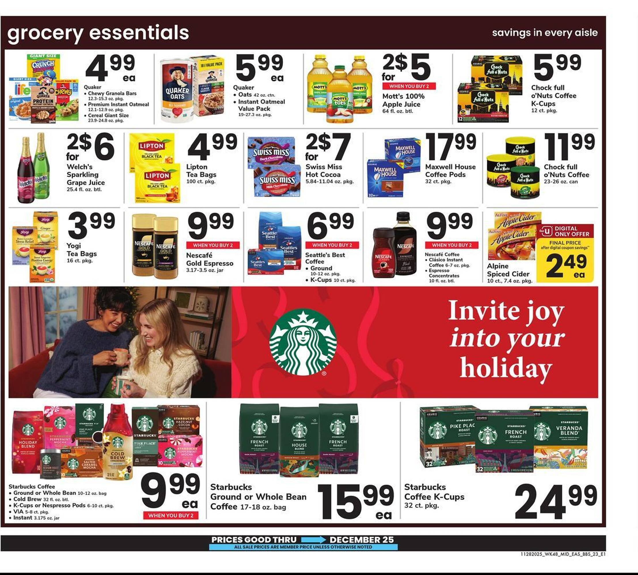 Safeway weekly ad