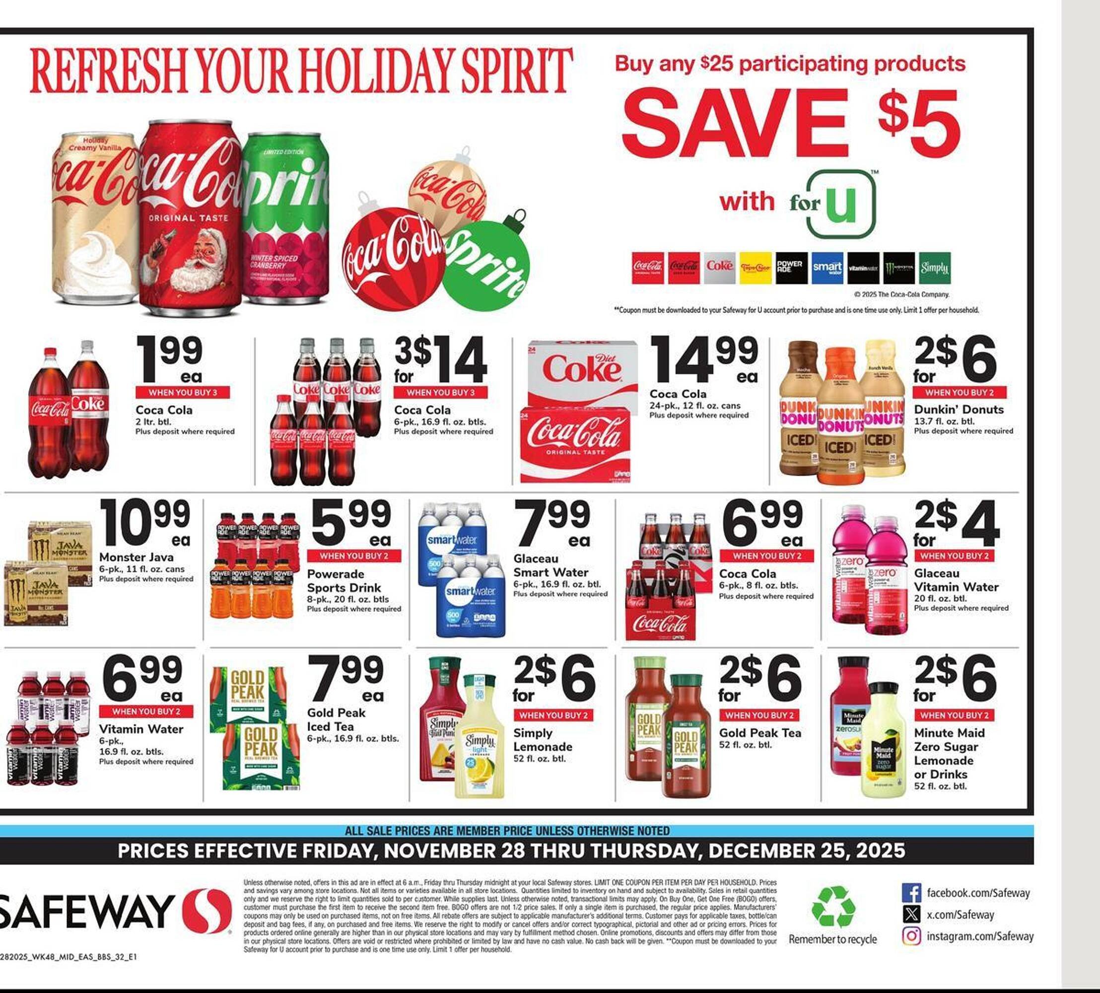 Safeway weekly ad