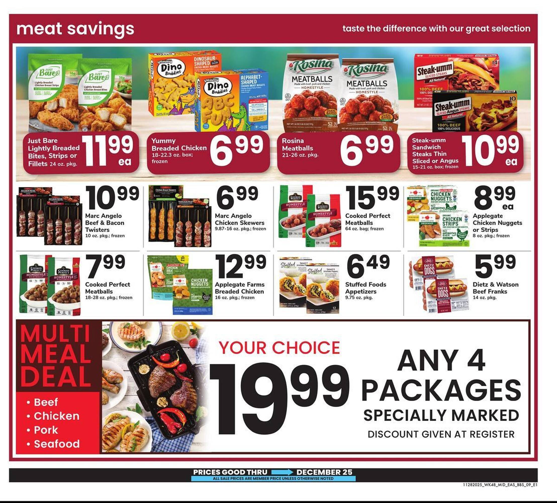 Safeway weekly ad