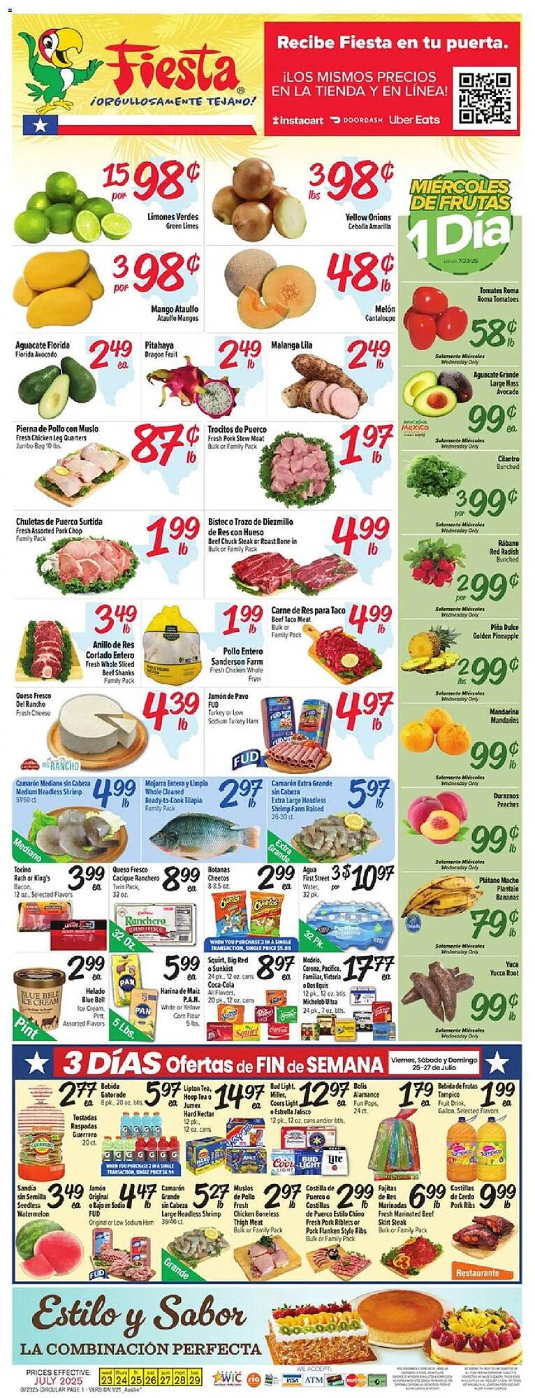 Fiesta Mart Weekly Ad (2025-07-23 - 2025-07-30) | 1