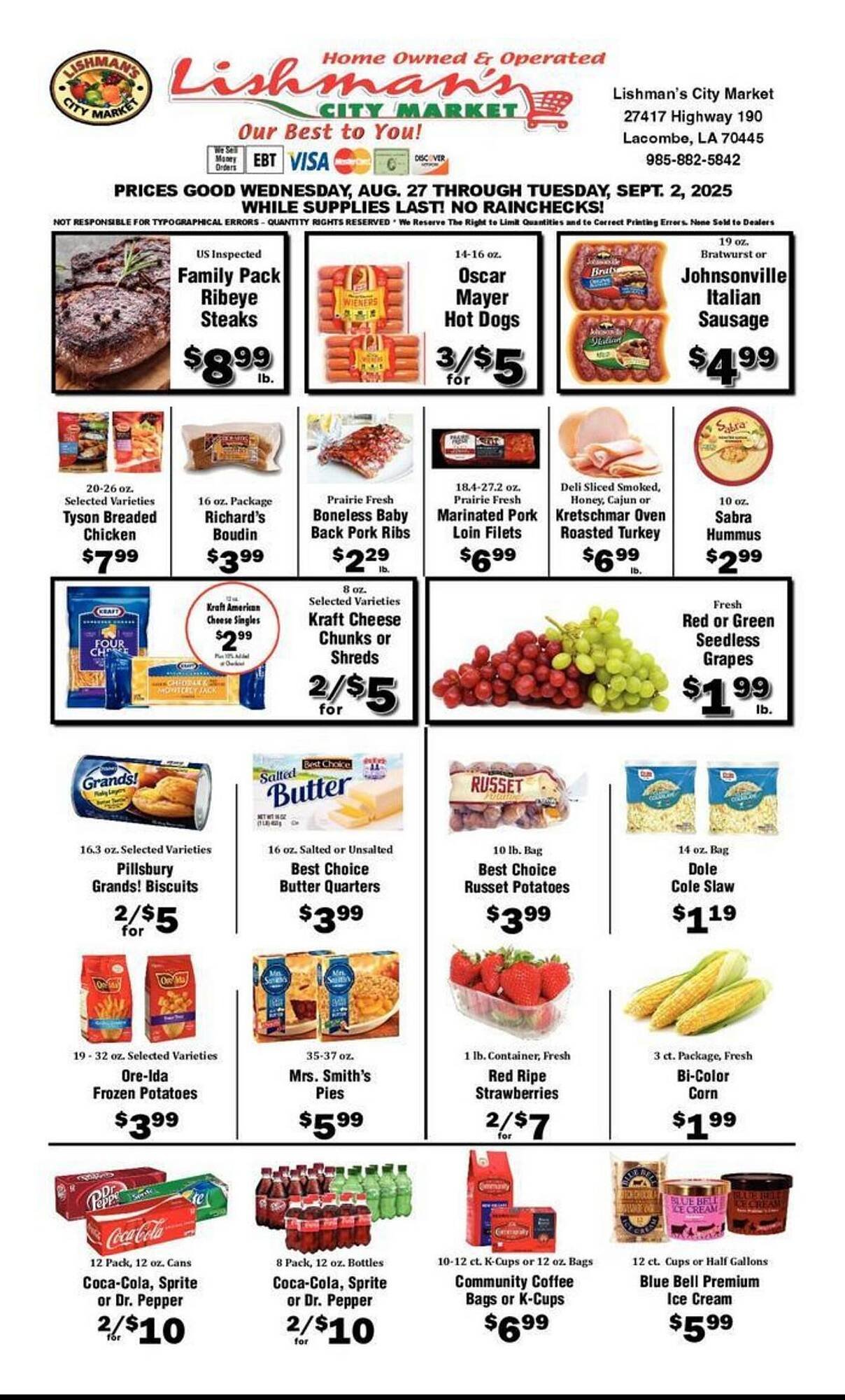 Lishman&#039;s City Market Weekly Ad (2025-08-27 - 2025-09-02) | 1