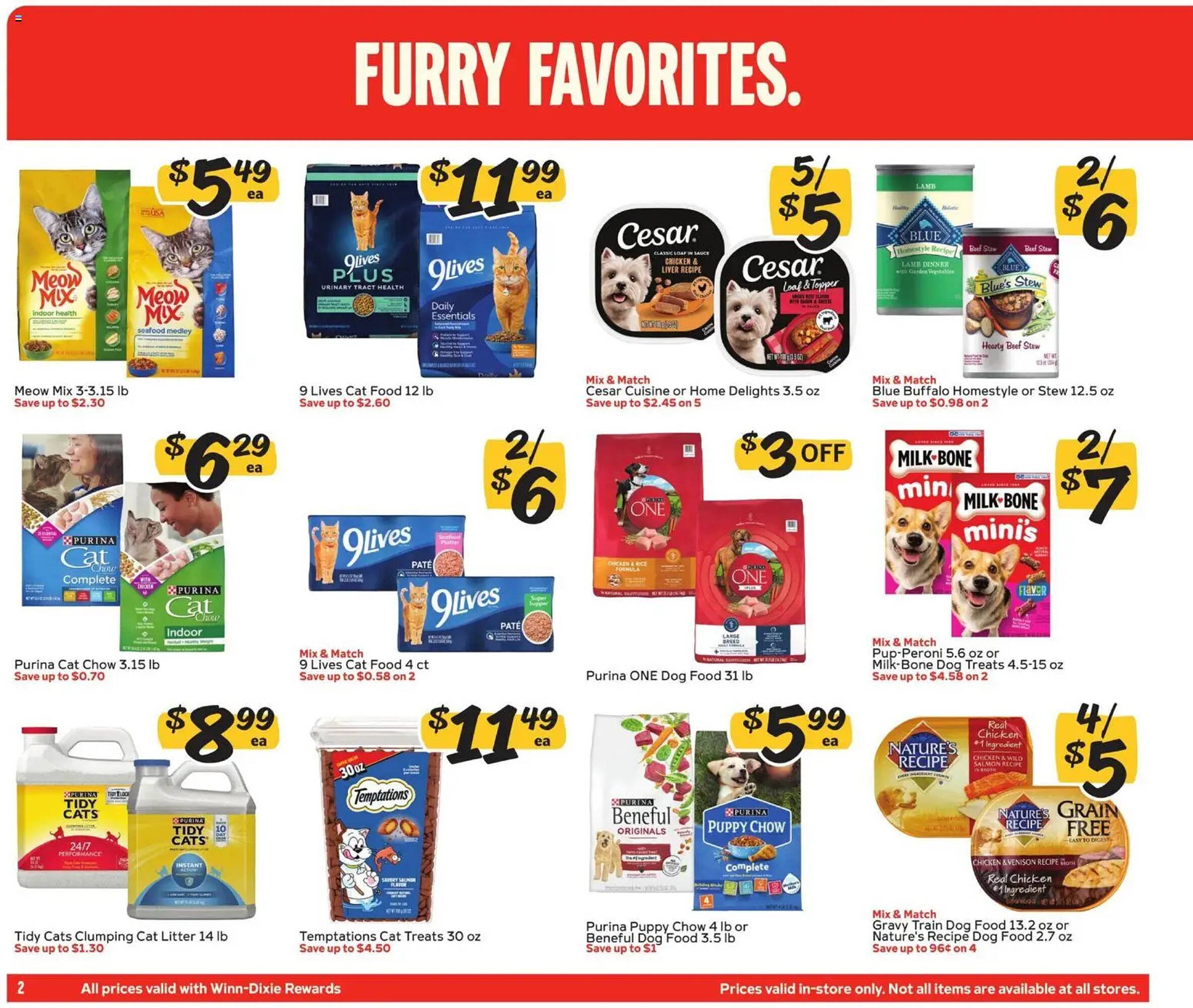Winn Dixie weekly ad