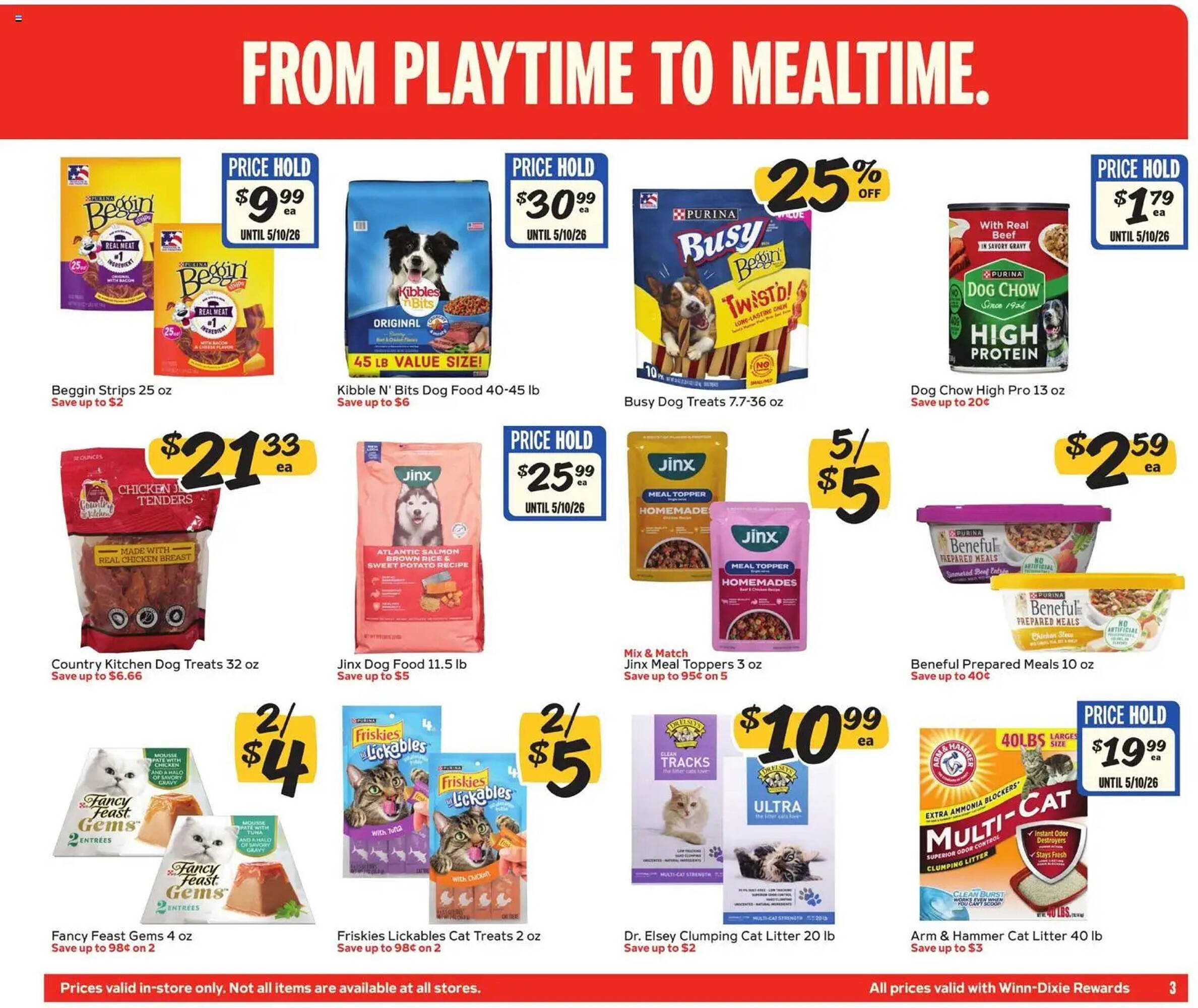 Winn Dixie weekly ad