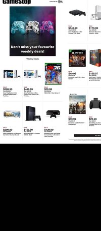 Game Stop weekly ad