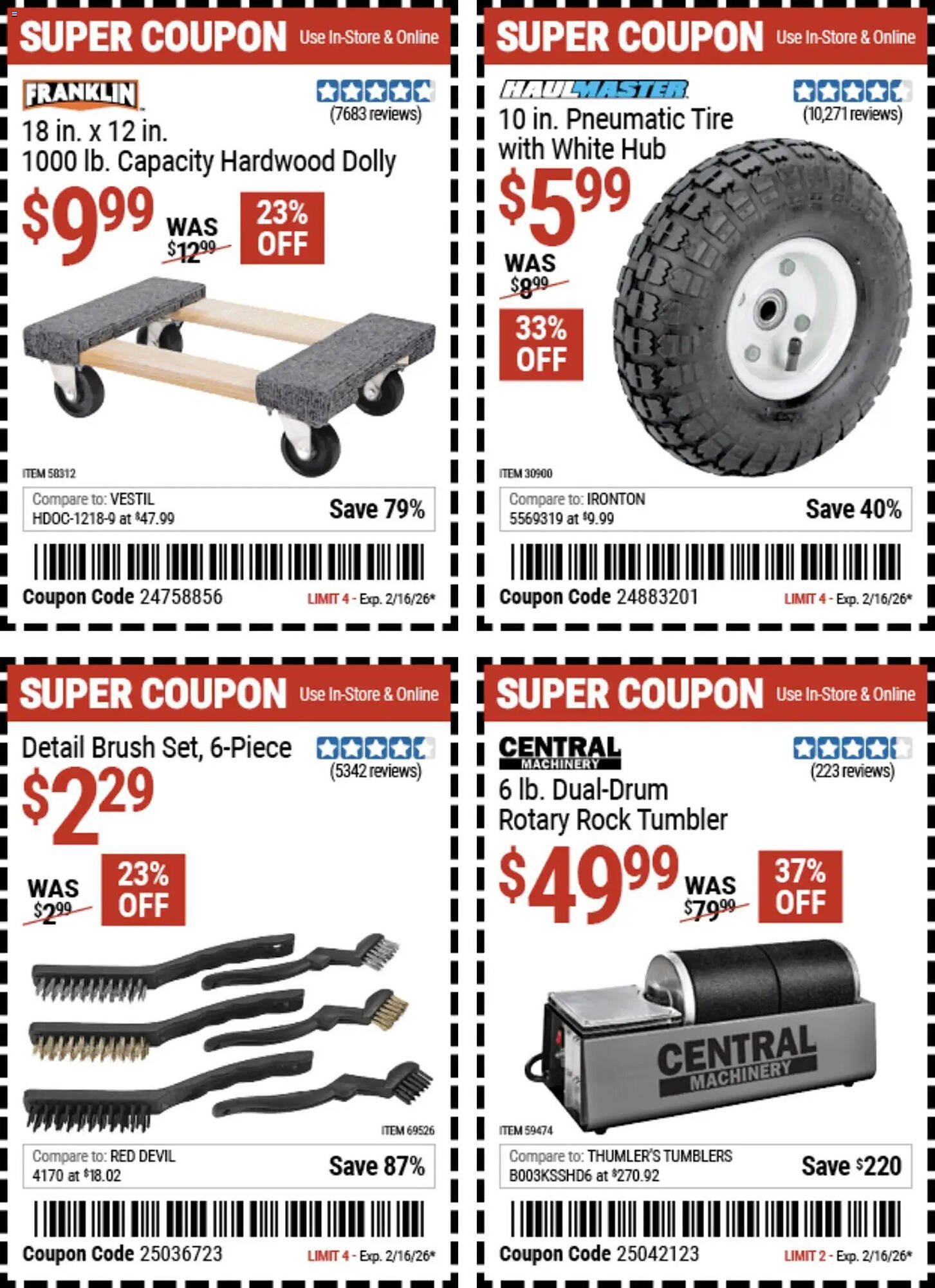 Harbor Freight Tools weekly ad