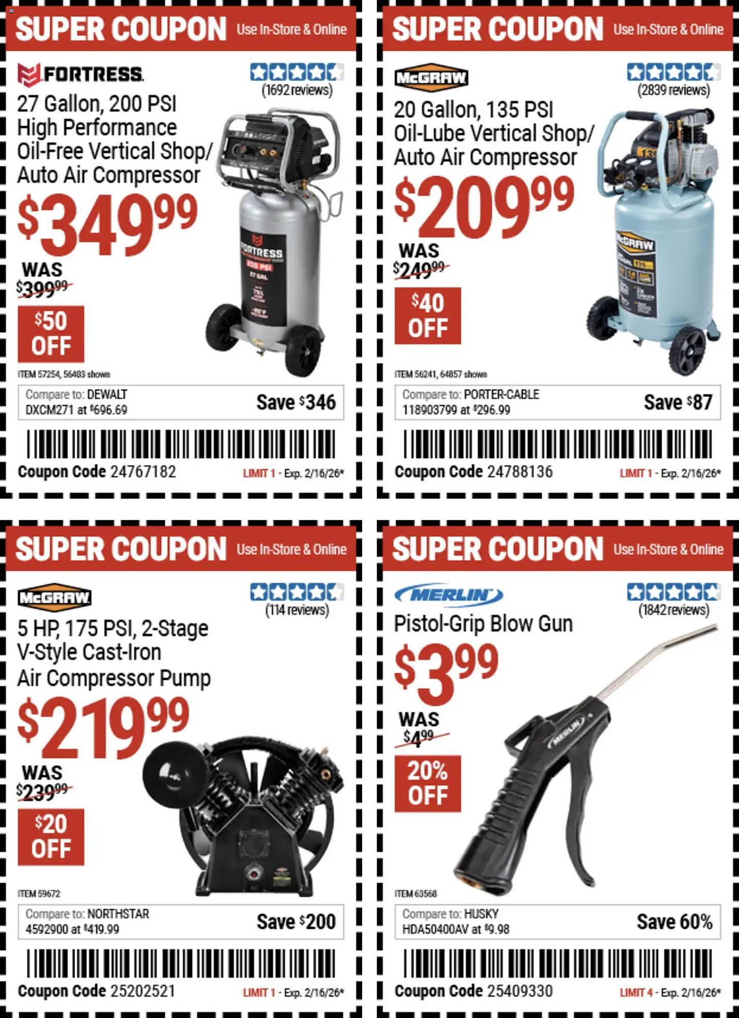Harbor Freight Tools weekly ad