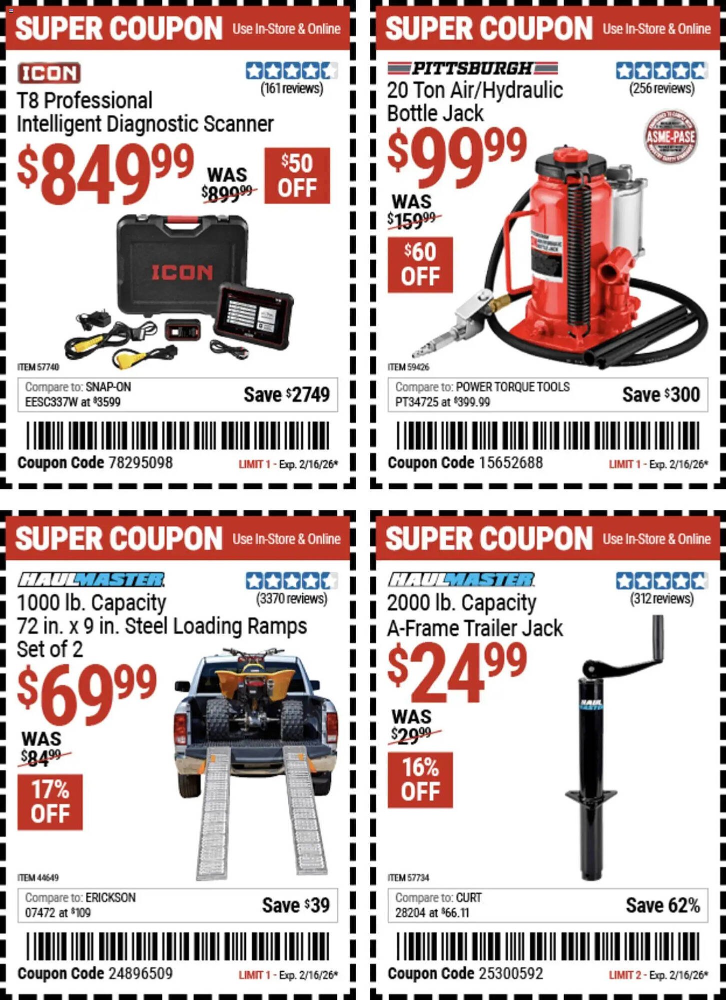 Harbor Freight Tools weekly ad