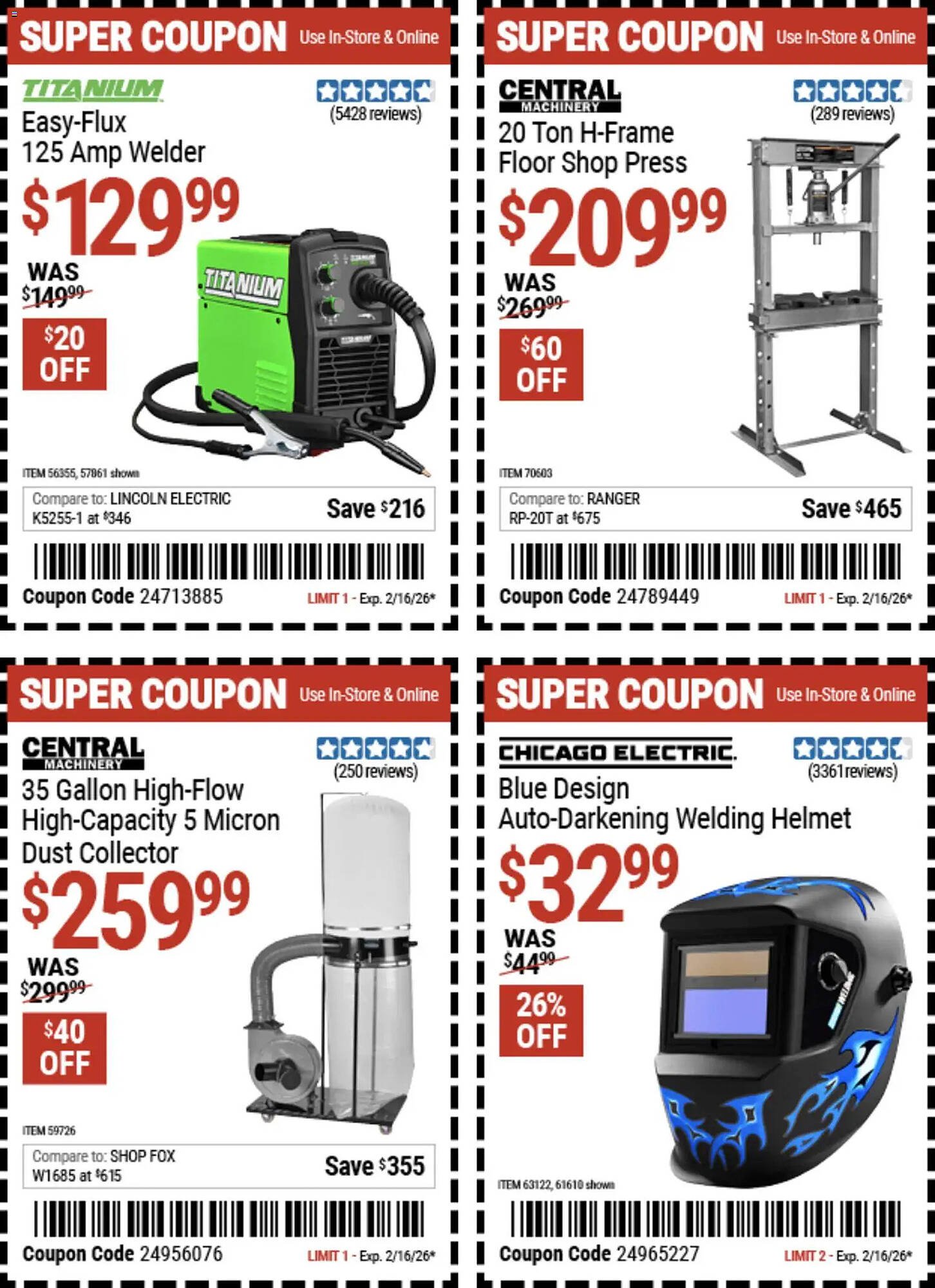 Harbor Freight Tools weekly ad