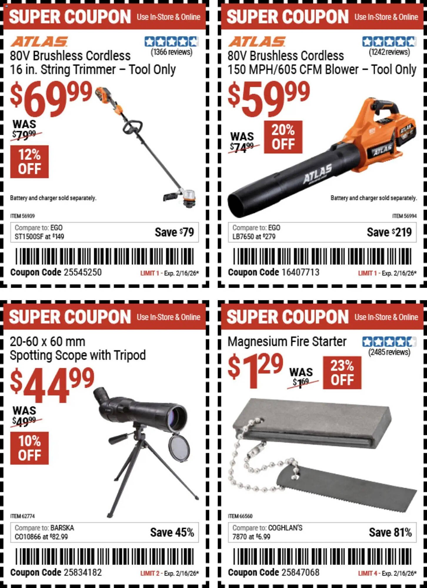 Harbor Freight Tools weekly ad