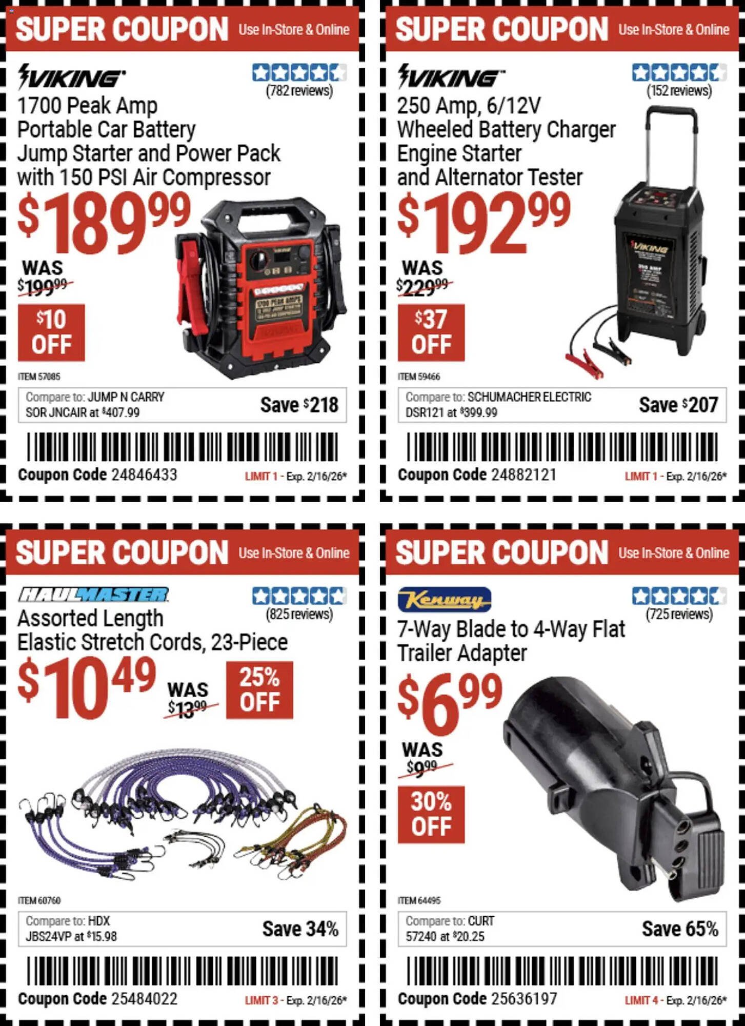 Harbor Freight Tools weekly ad
