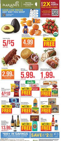 Mariano's weekly ad