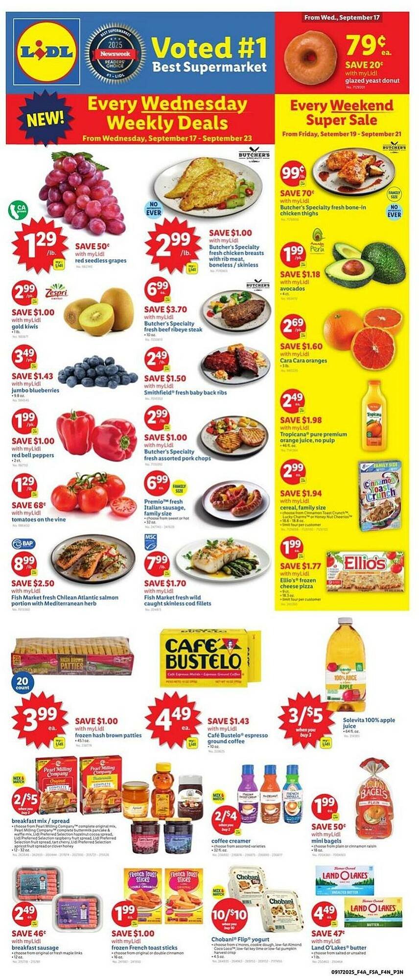 Lidl weekly ad (2025-09-17 - 2025-09-23) | 1