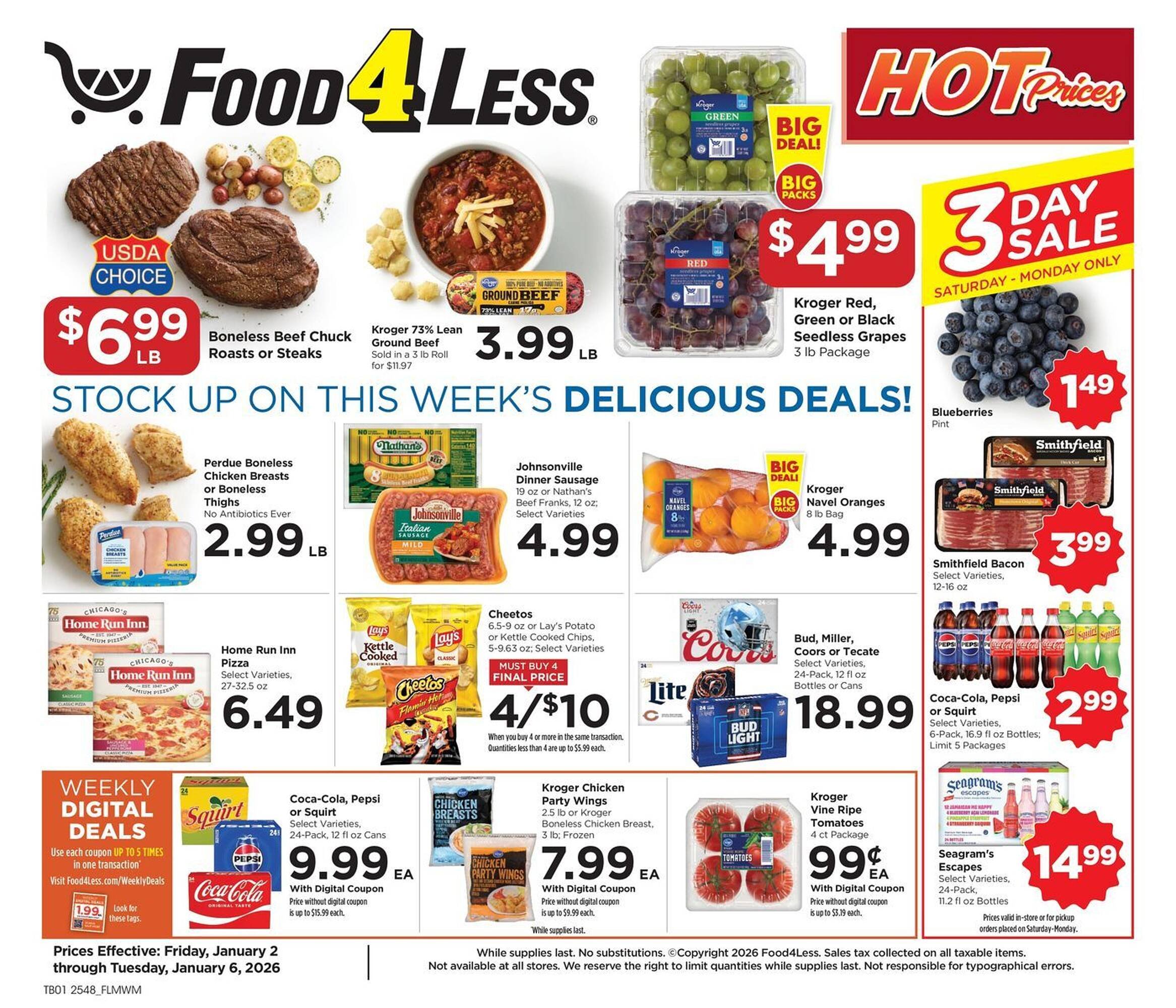 Food 4 Less weekly ad