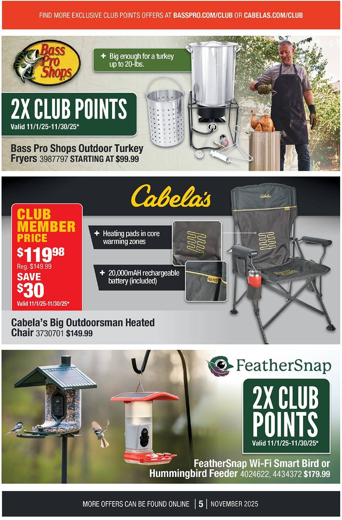 Bass Pro weekly ad (2025-11-01 - 2025-11-30) | 5