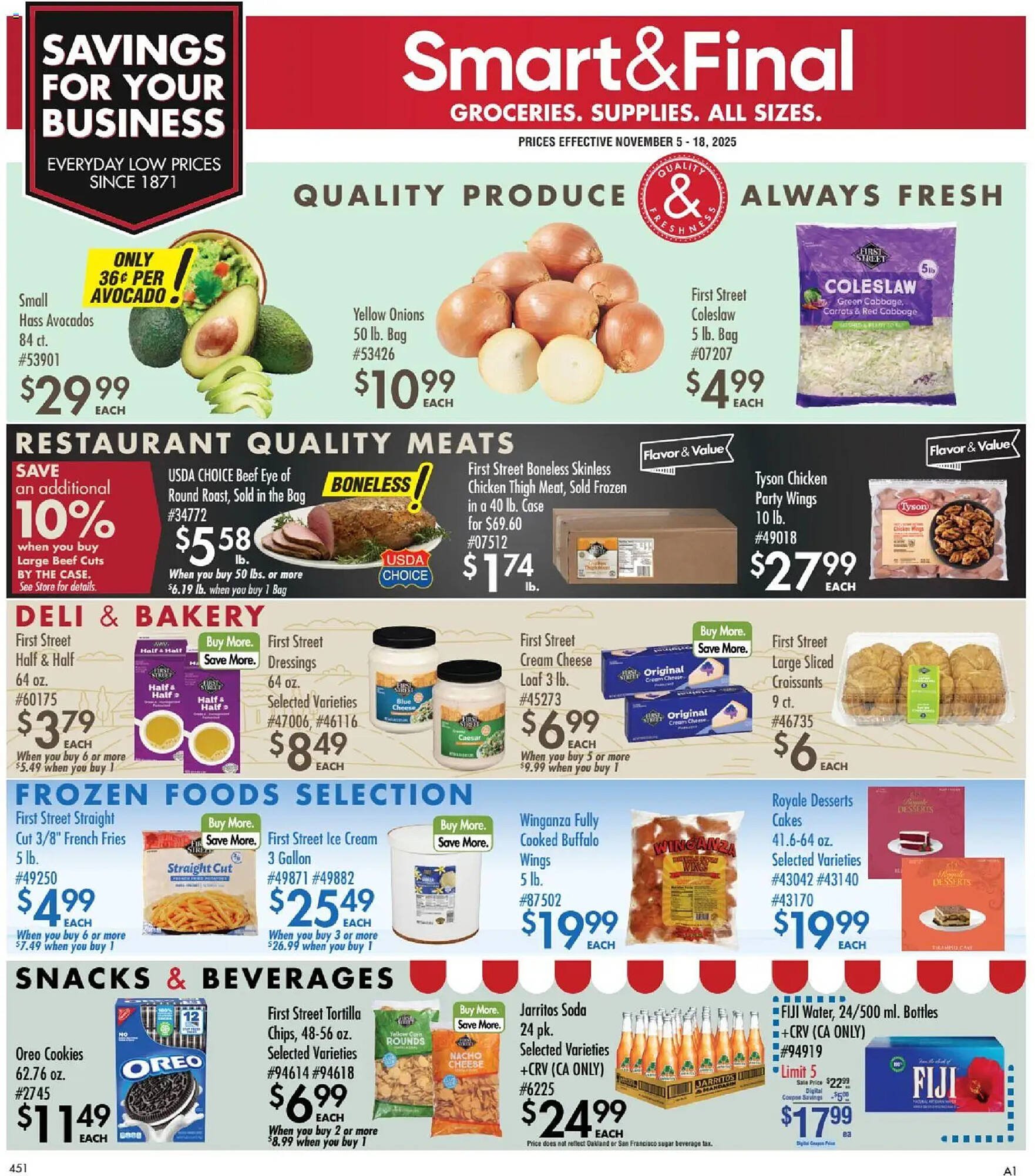 Smart &amp; Final weekly ad (2025-11-05 - 2025-11-19) | 1