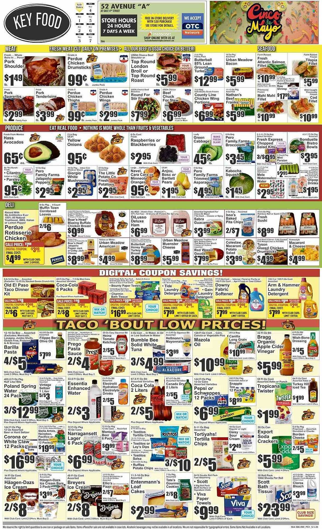 Key Food circular
