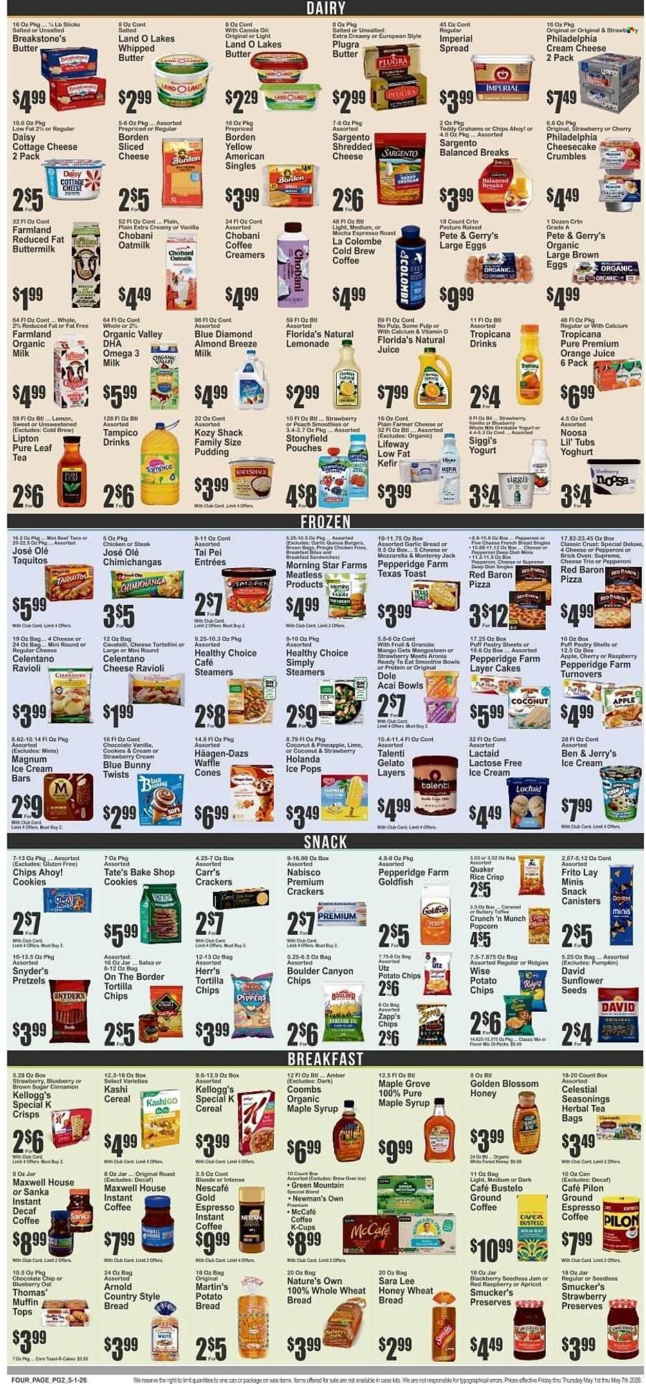 Key Food circular