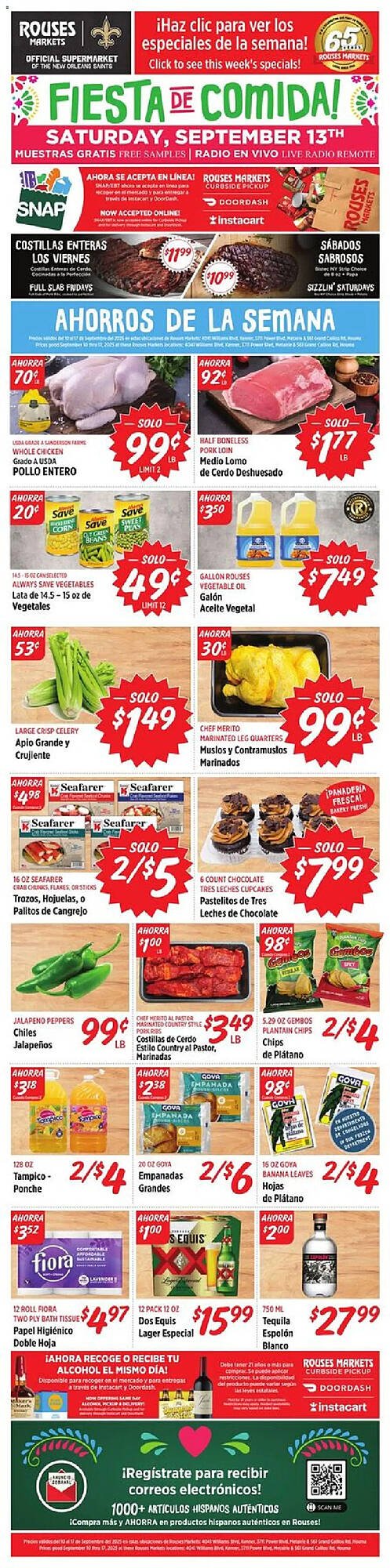 Rouses weekly ad (2025-09-10 - 2025-09-13) | 1