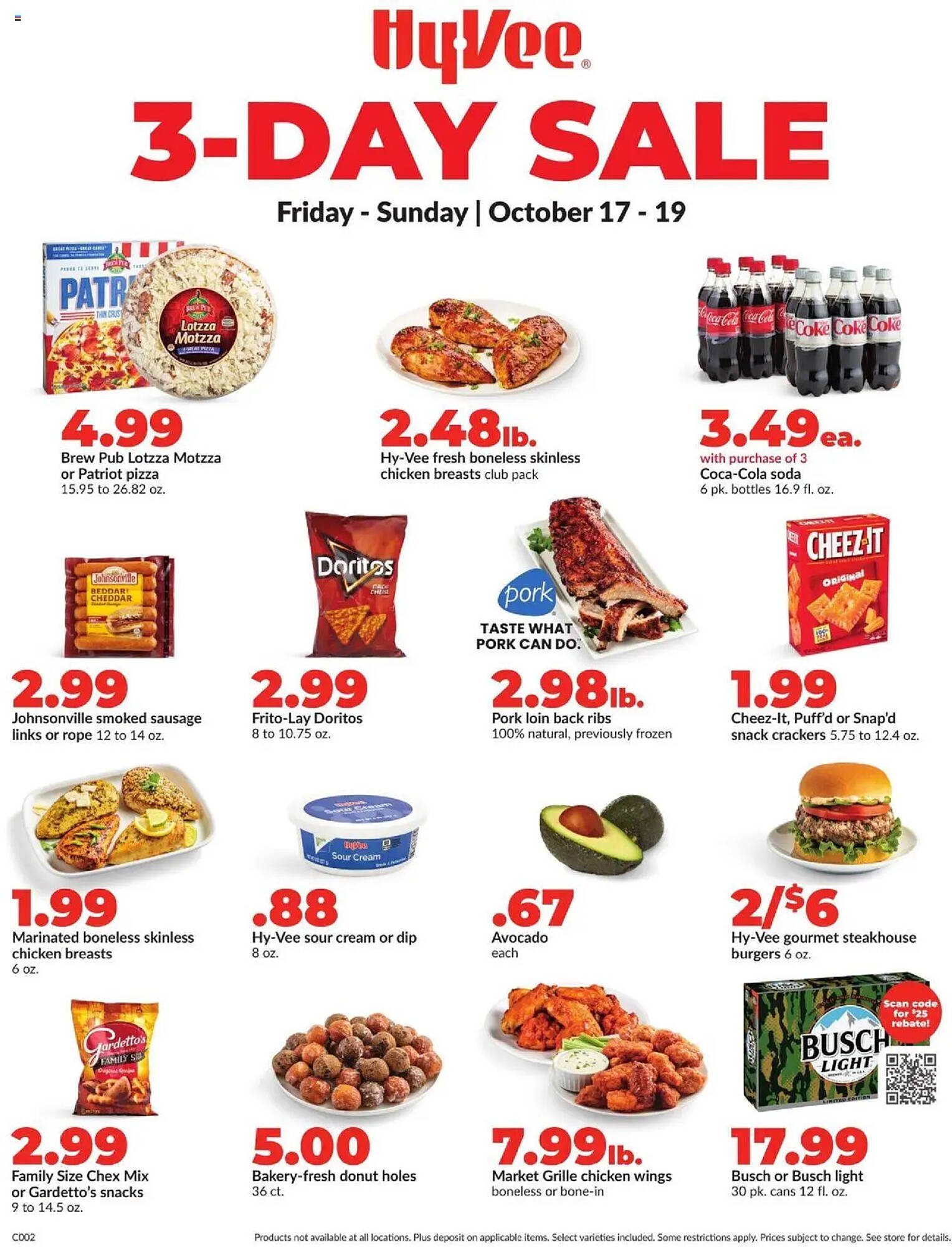 Hy-Vee weekly ad (2025-10-17 - 2025-10-19) | 1