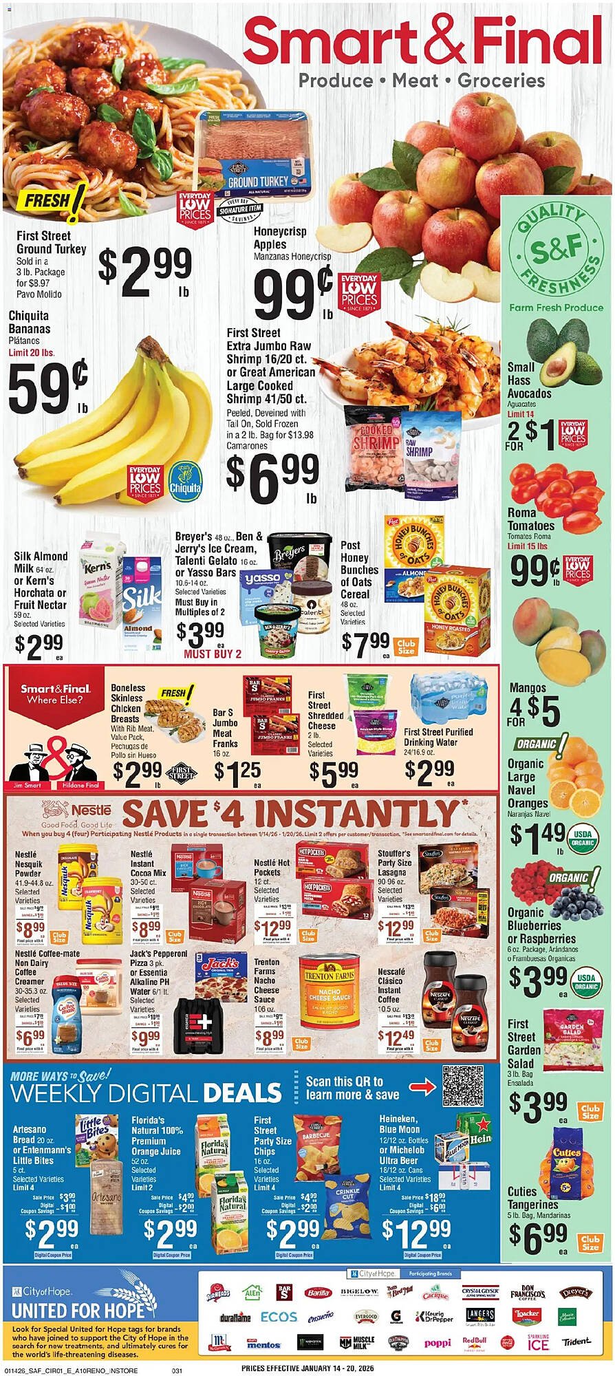 Smart &amp; Final weekly ad