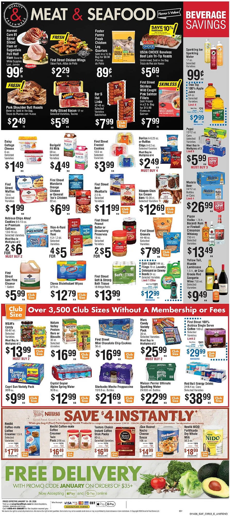 Smart &amp; Final weekly ad