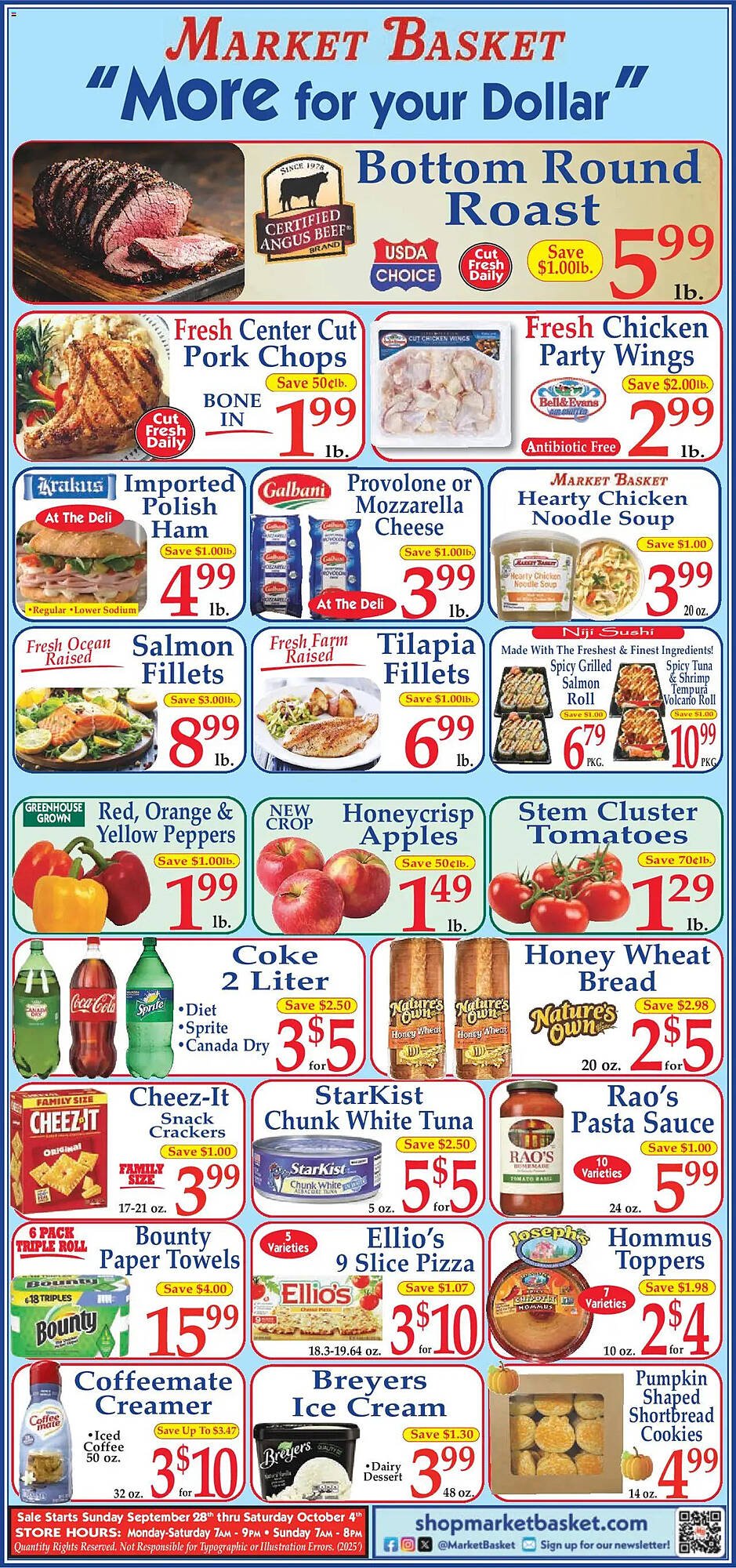Market Basket weekly ad (2025-09-28 - 2025-10-04) | 1