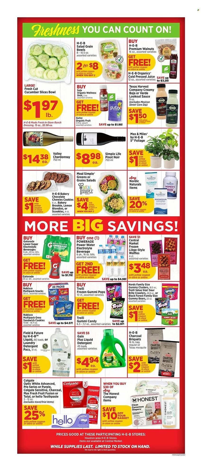 H-E-B weekly ad