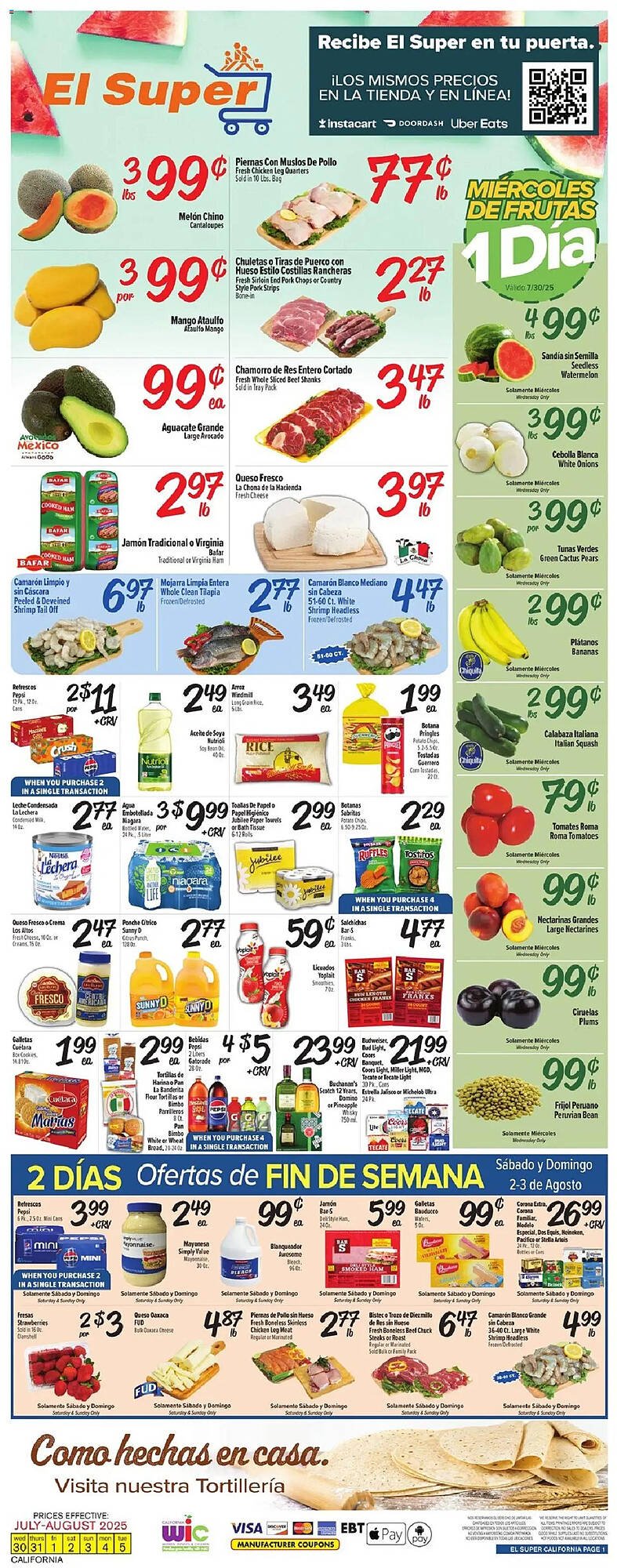 El Super Weekly Ad (2025-07-30 - 2025-08-06) | 1