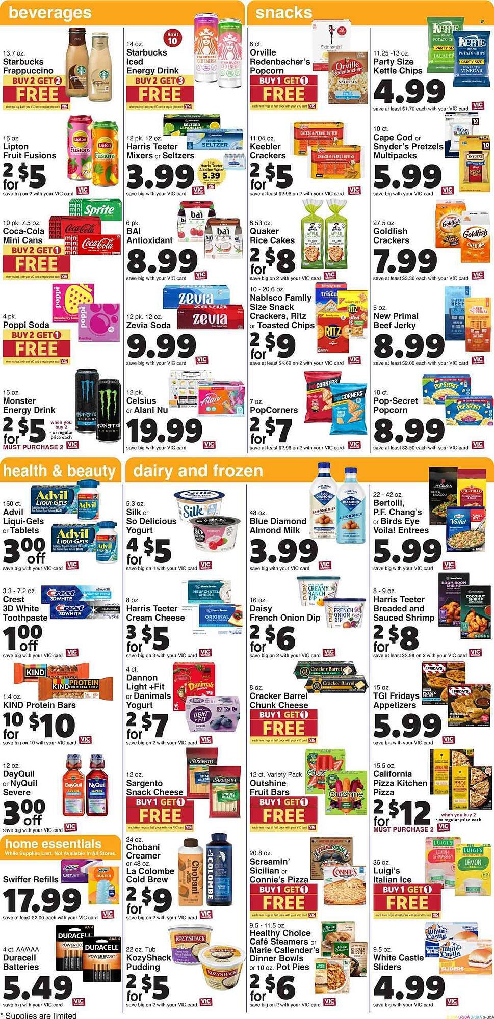 Harris Teeter weekly ad