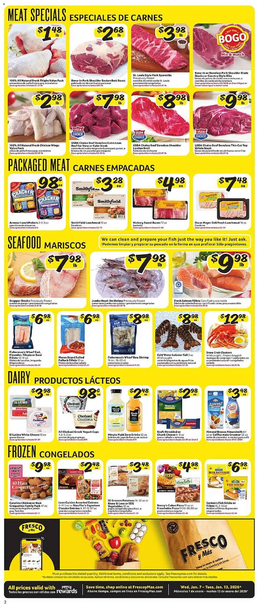 Fresco y Más weekly ad