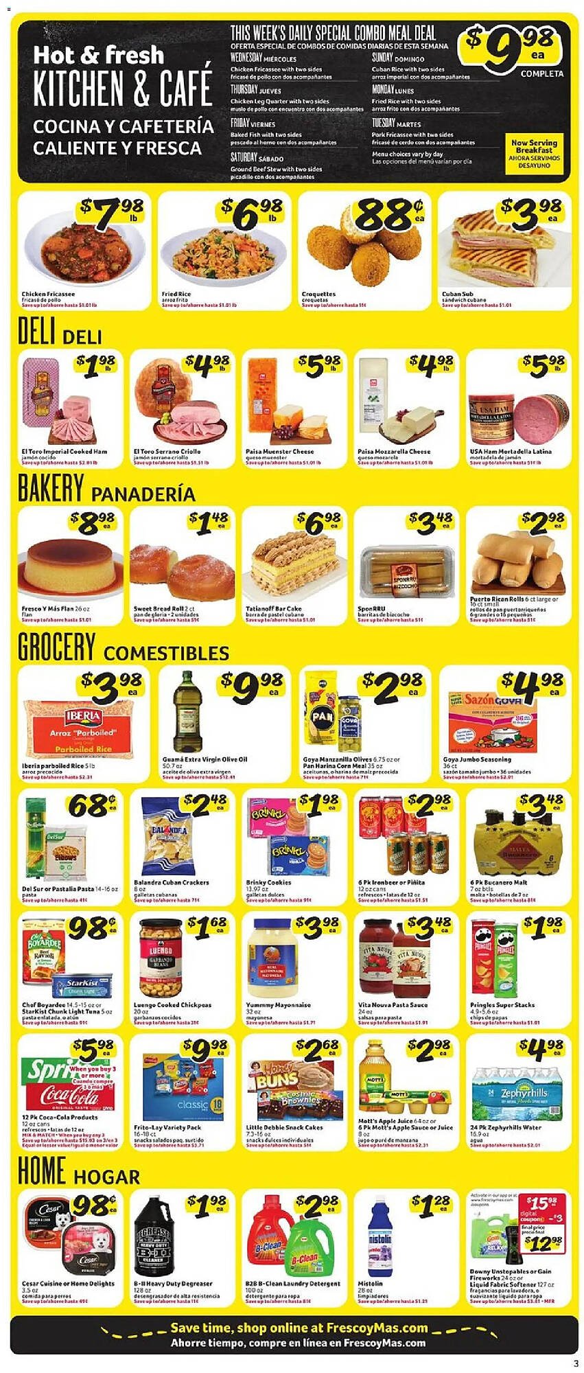 Fresco y Más weekly ad