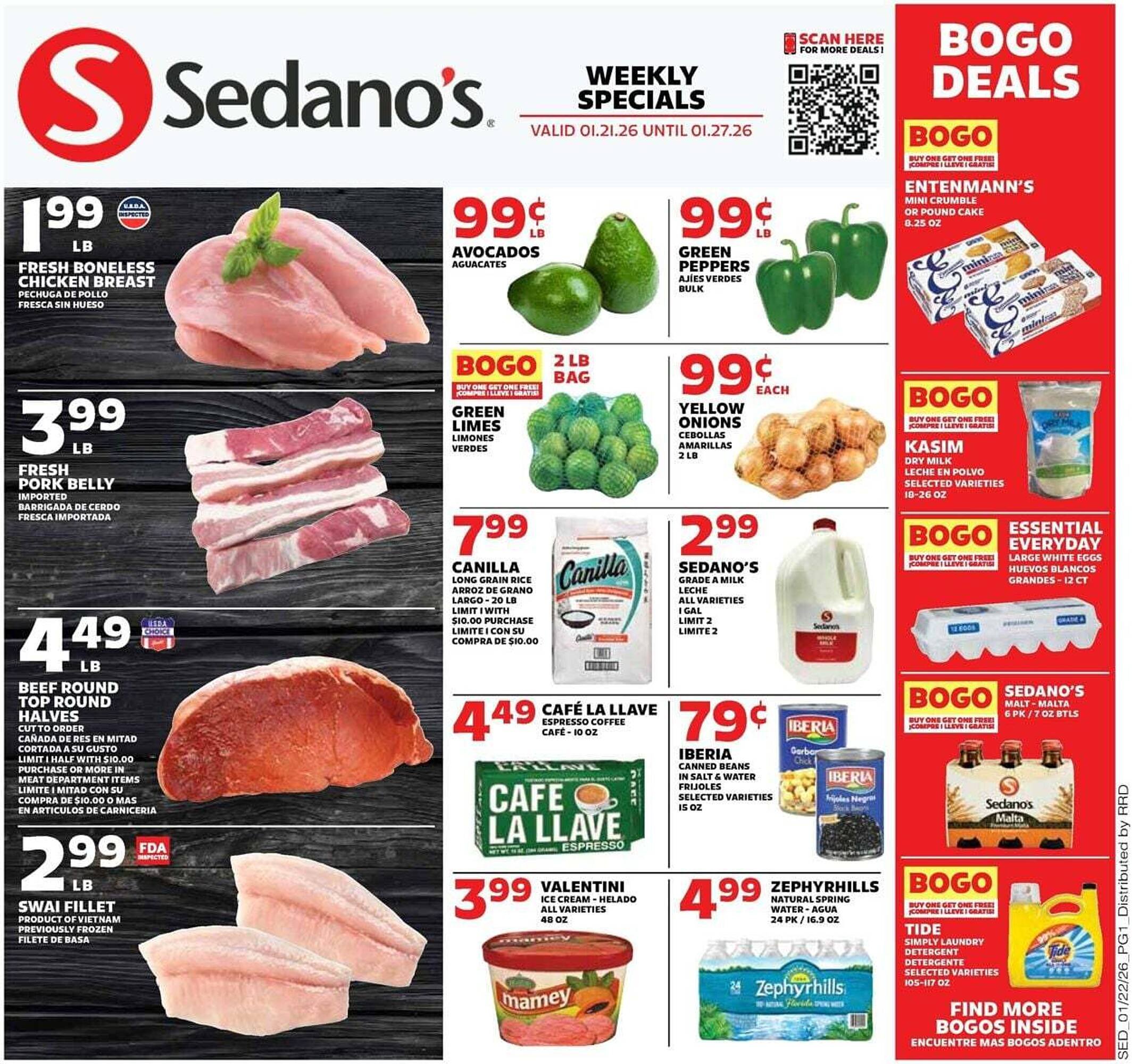 Sedano's weekly ad