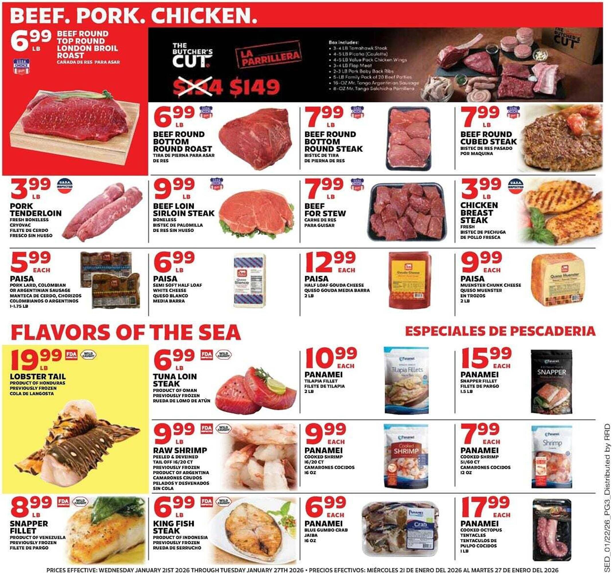 Sedano's weekly ad