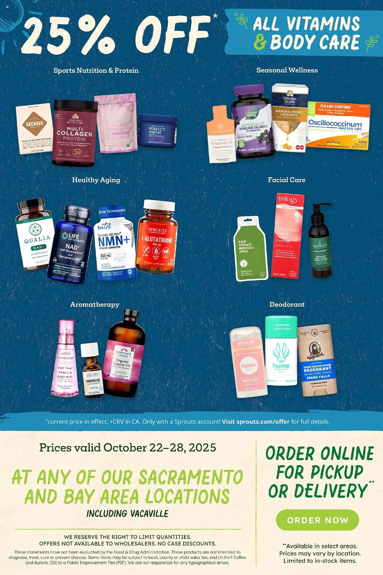 Sprouts Farmers Market weekly ad (2025-10-22 - 2025-10-28) | 10