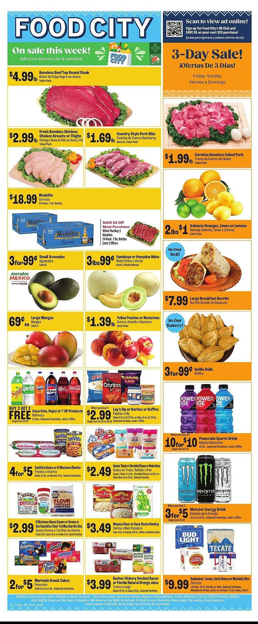 Food City Weekly Ad (2025-07-16 - 2025-07-22) | 1