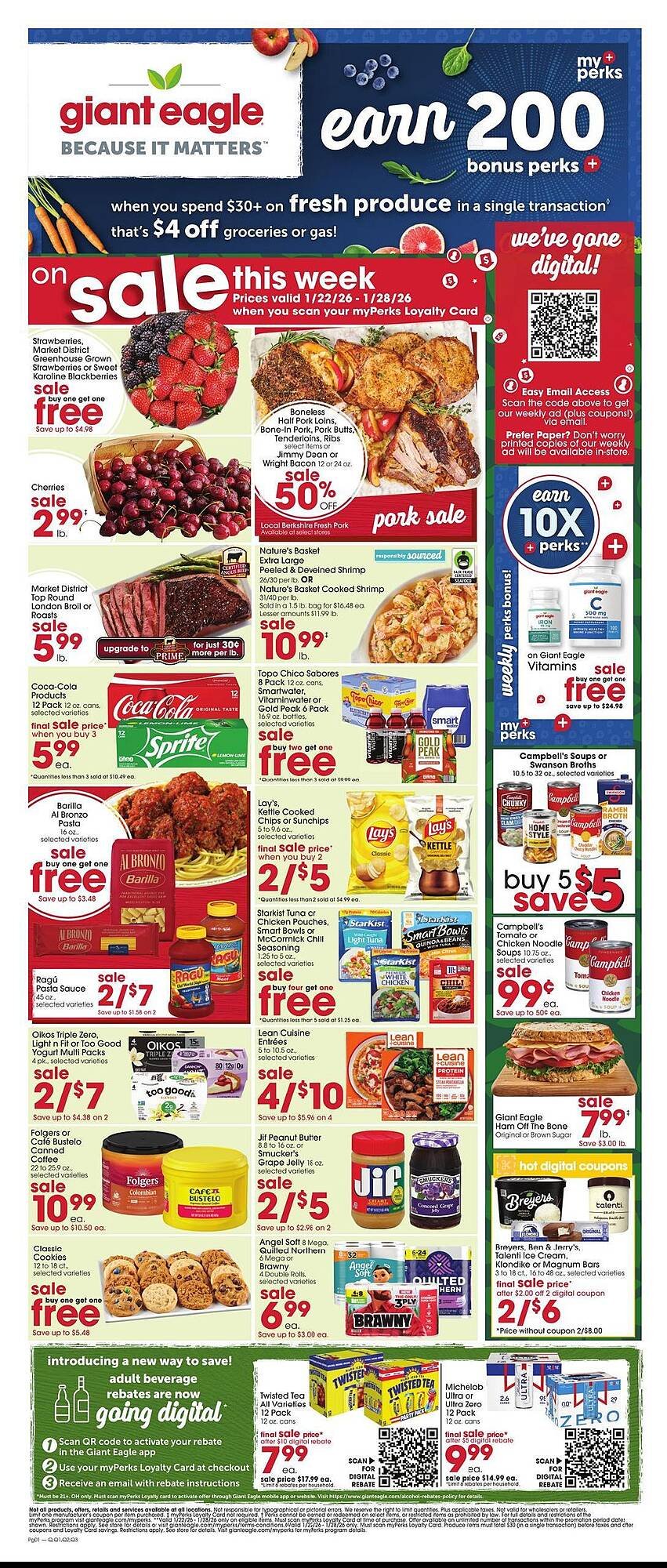Giant Eagle weekly ad
