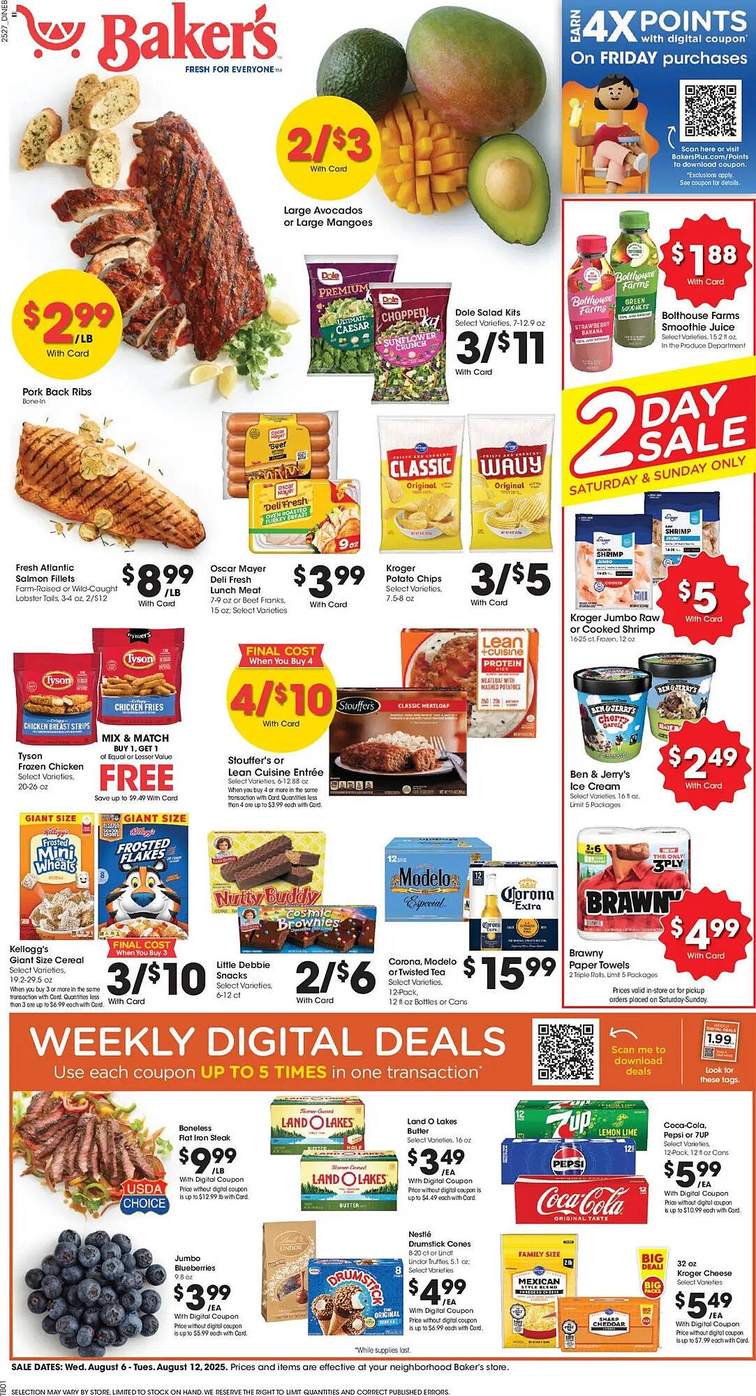 Baker&#039;s Weekly Ad (2025-08-06 - 2025-08-12) | 1