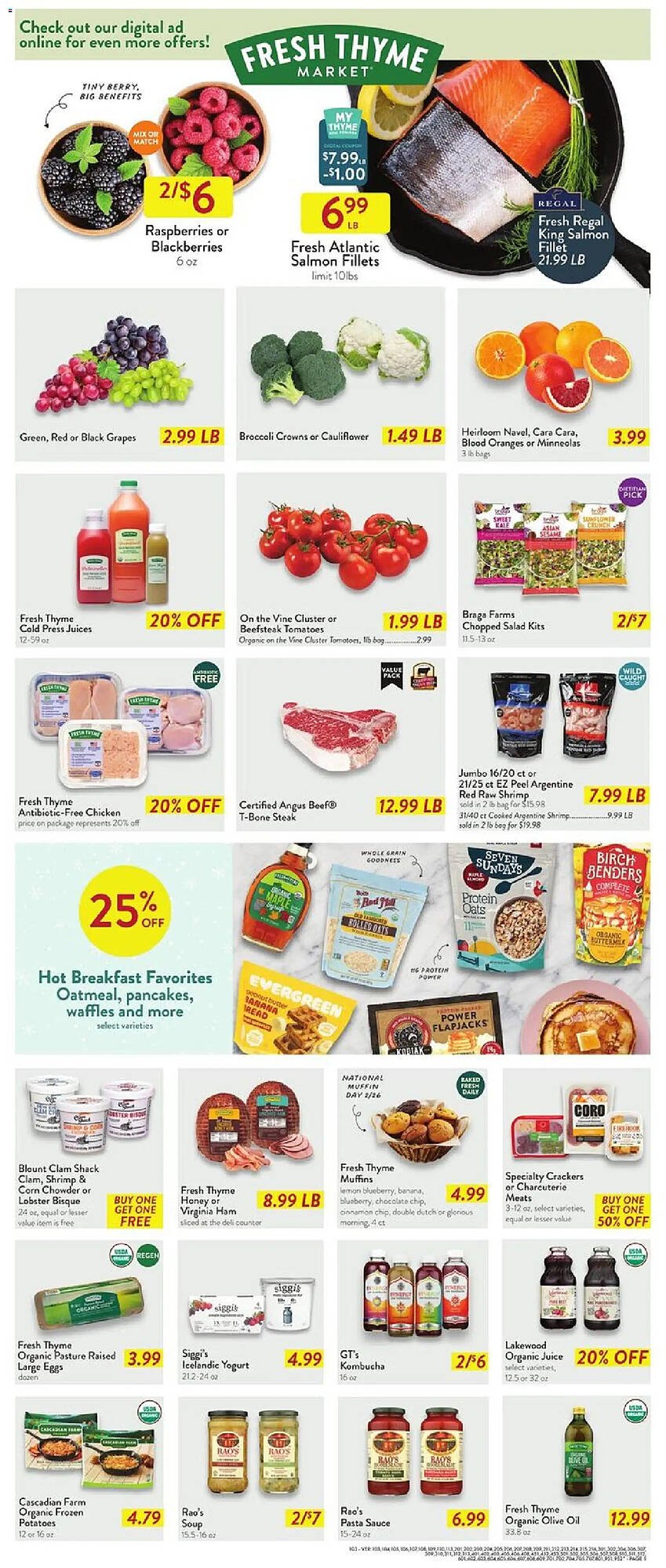 Fresh Thyme weekly ad