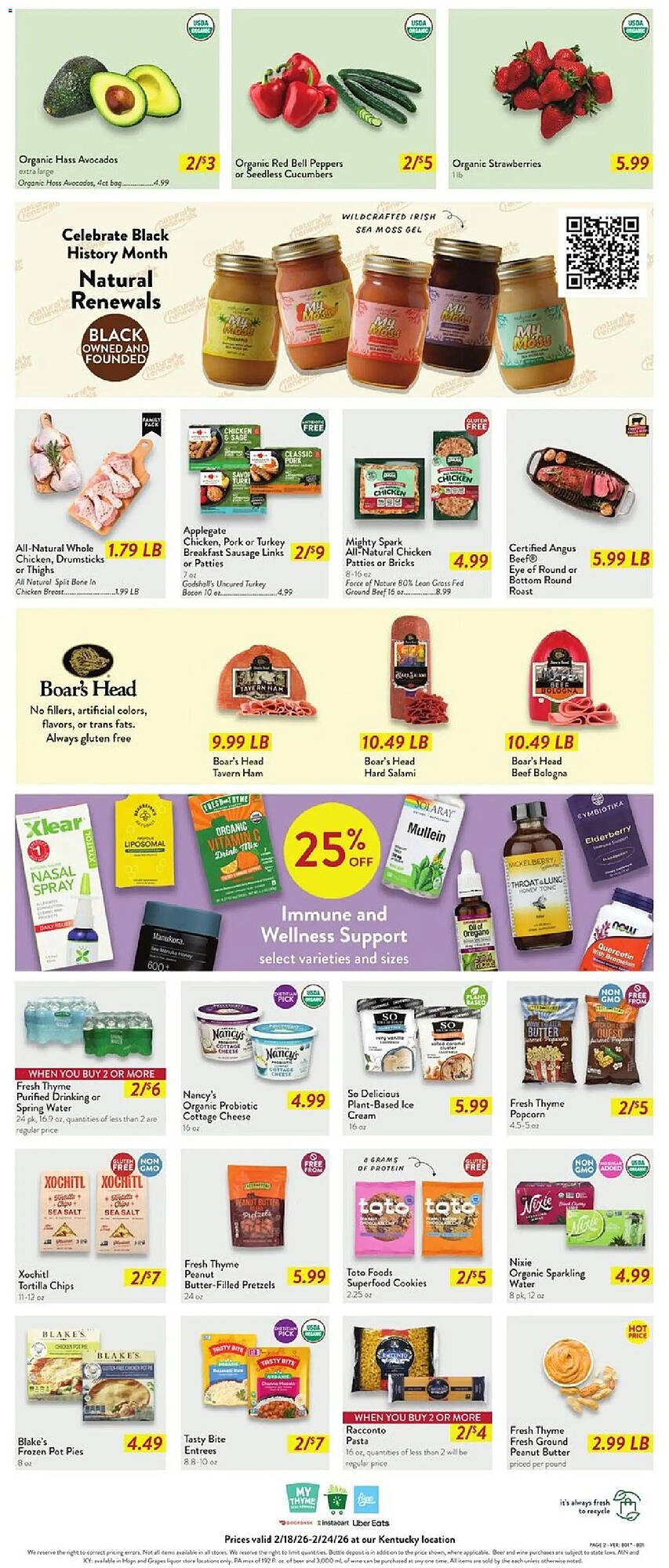 Fresh Thyme weekly ad