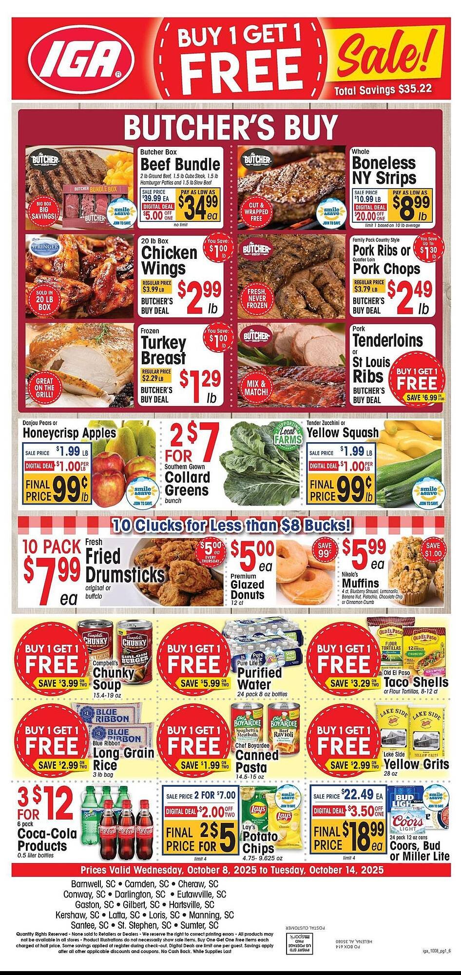 IGA weekly ad (2025-10-08 - 2025-10-14) | 1