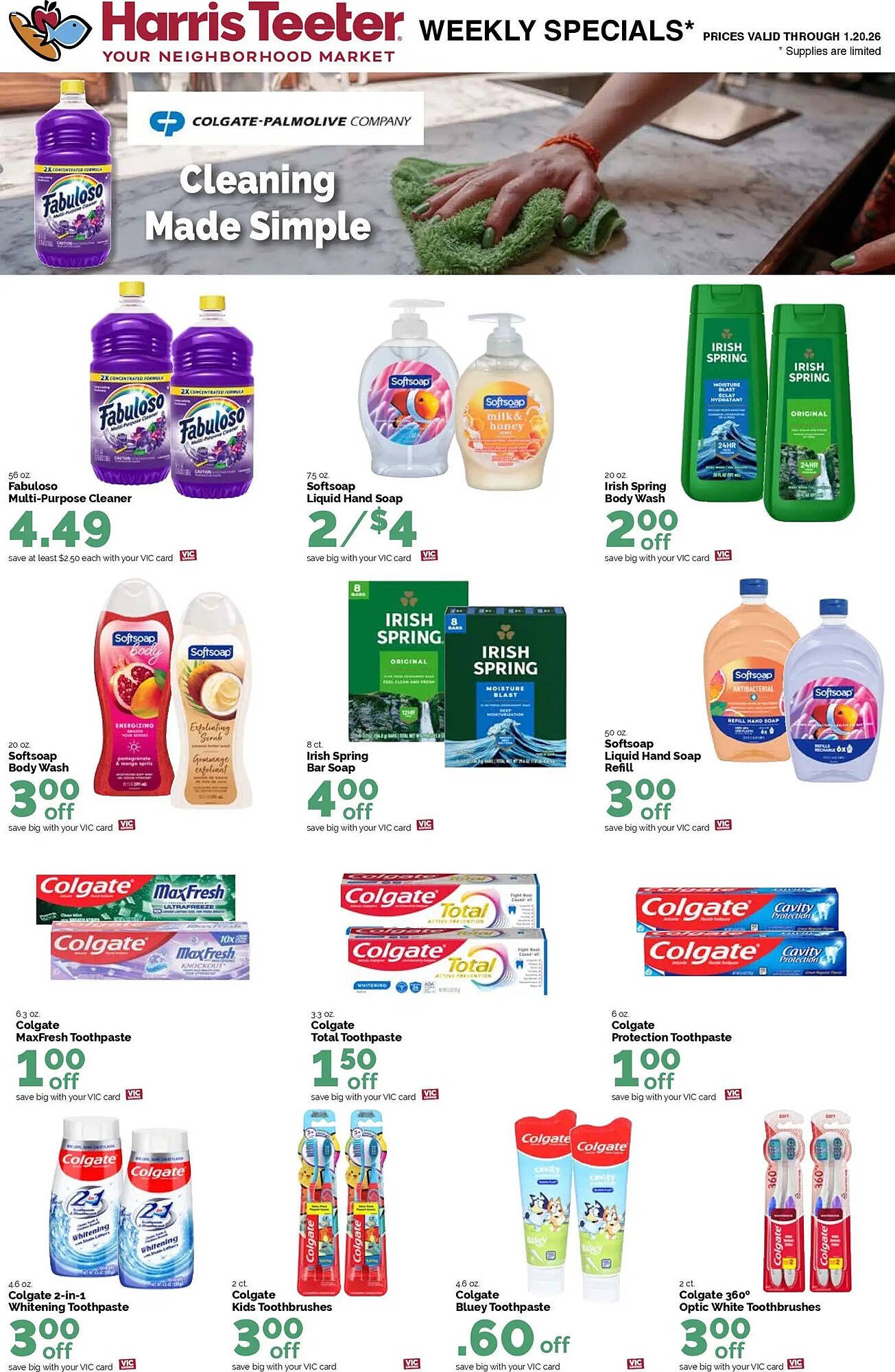 Harris Teeter weekly ad
