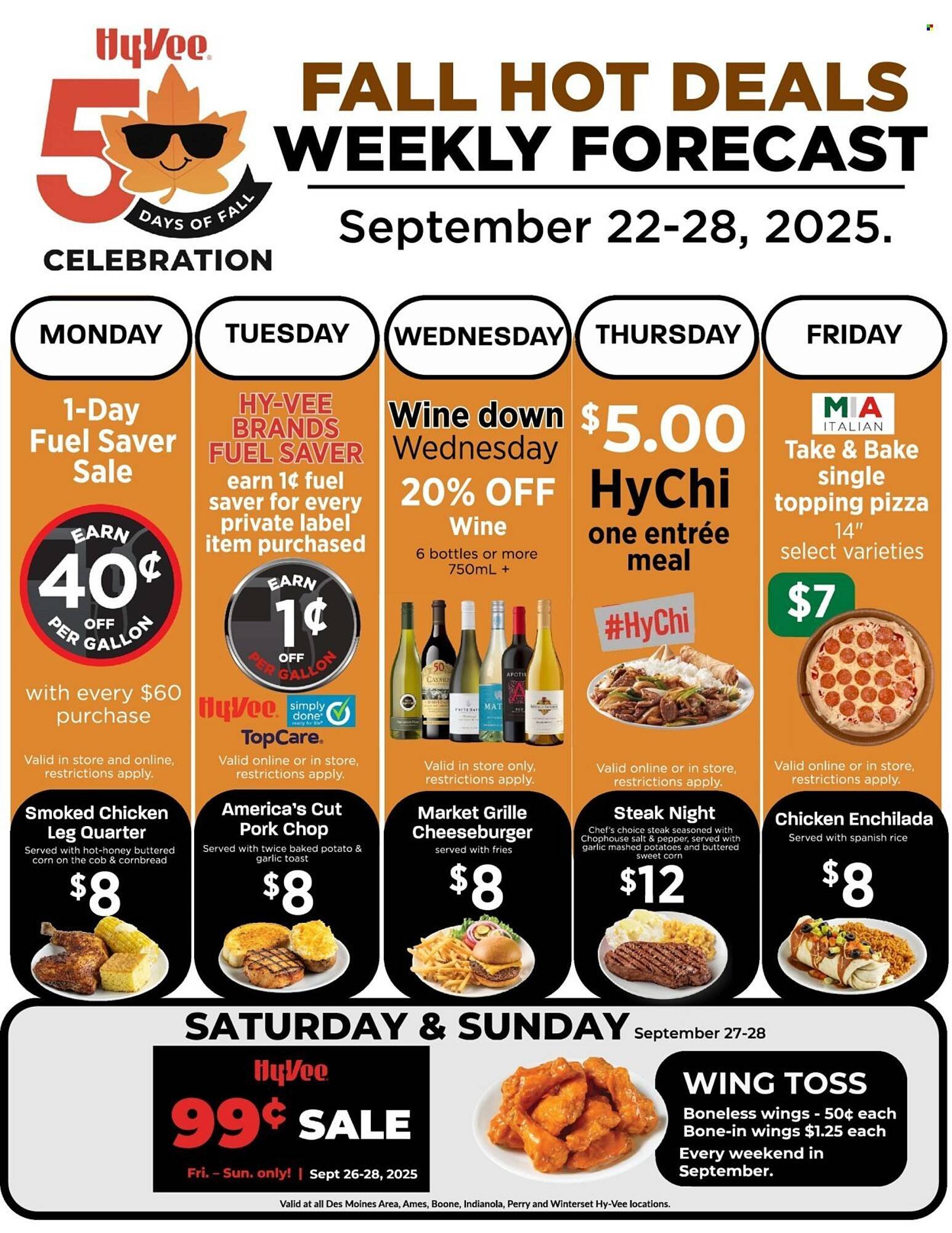 Hy-Vee weekly ad (2025-09-22 - 2025-09-28) | 1