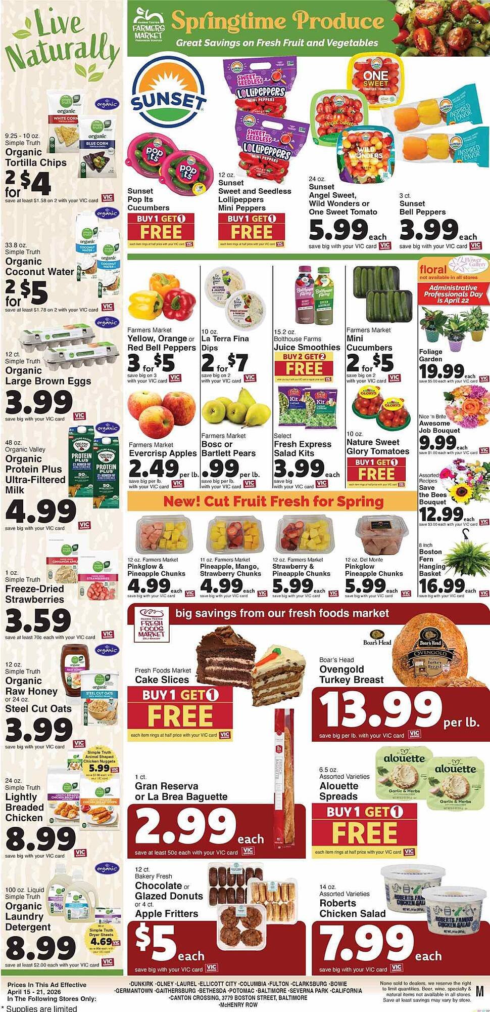 Harris Teeter weekly ad