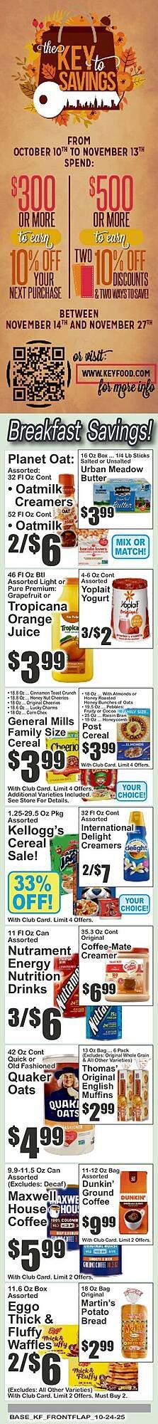 Key Food circular (2025-10-24 - 2025-10-30) | 2