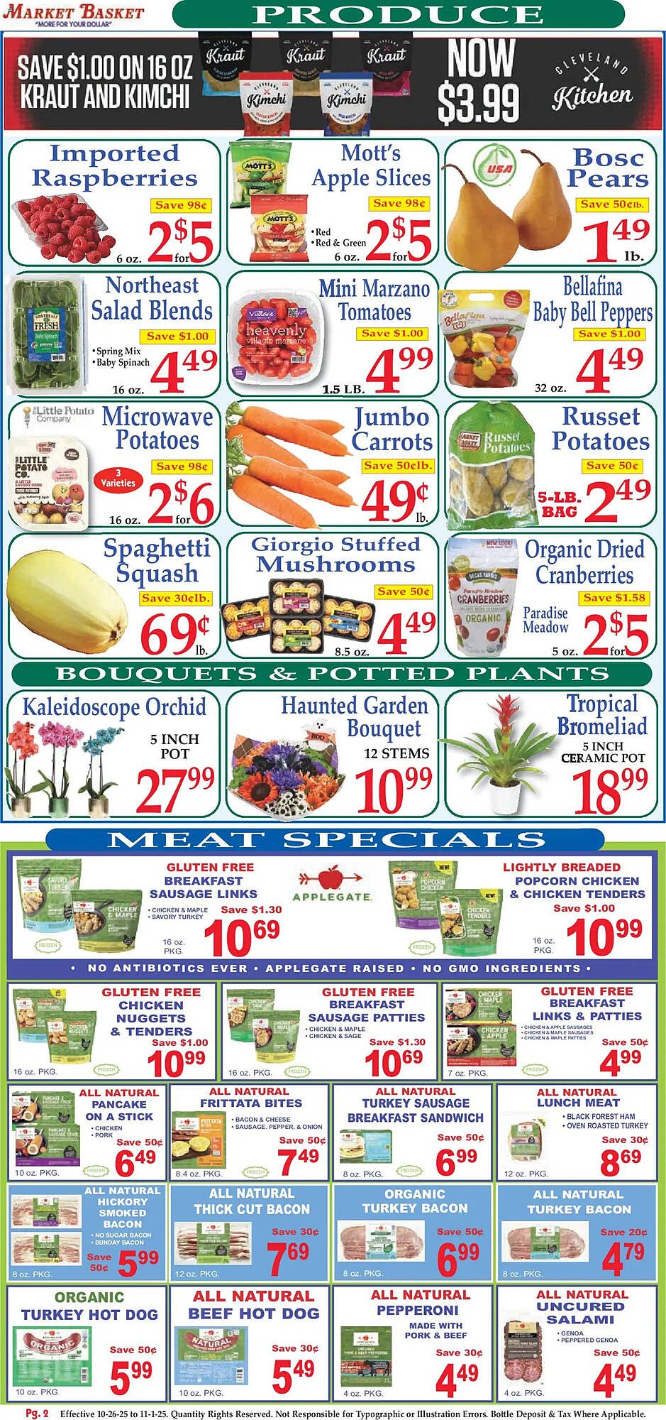 Market Basket weekly ad (2025-10-26 - 2025-11-01) | 2