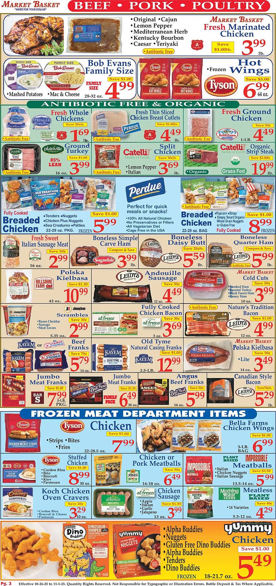 Market Basket weekly ad (2025-10-26 - 2025-11-01) | 3