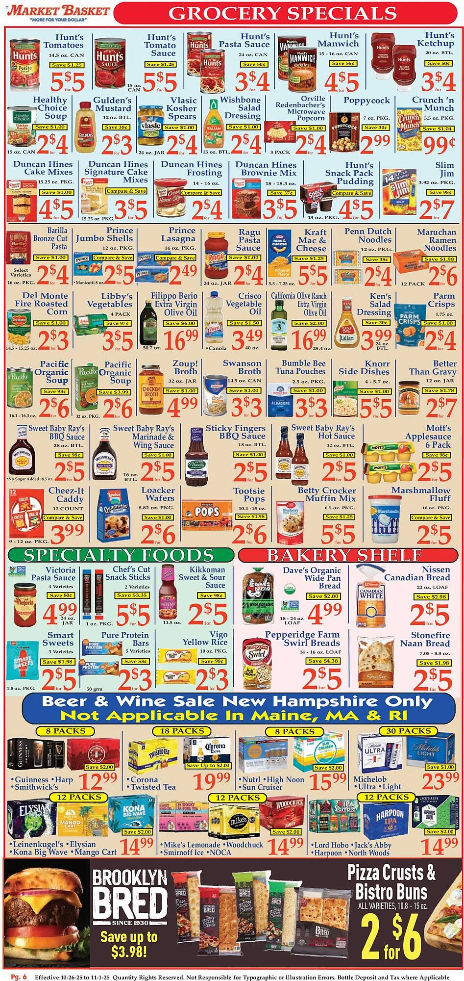 Market Basket weekly ad (2025-10-26 - 2025-11-01) | 6
