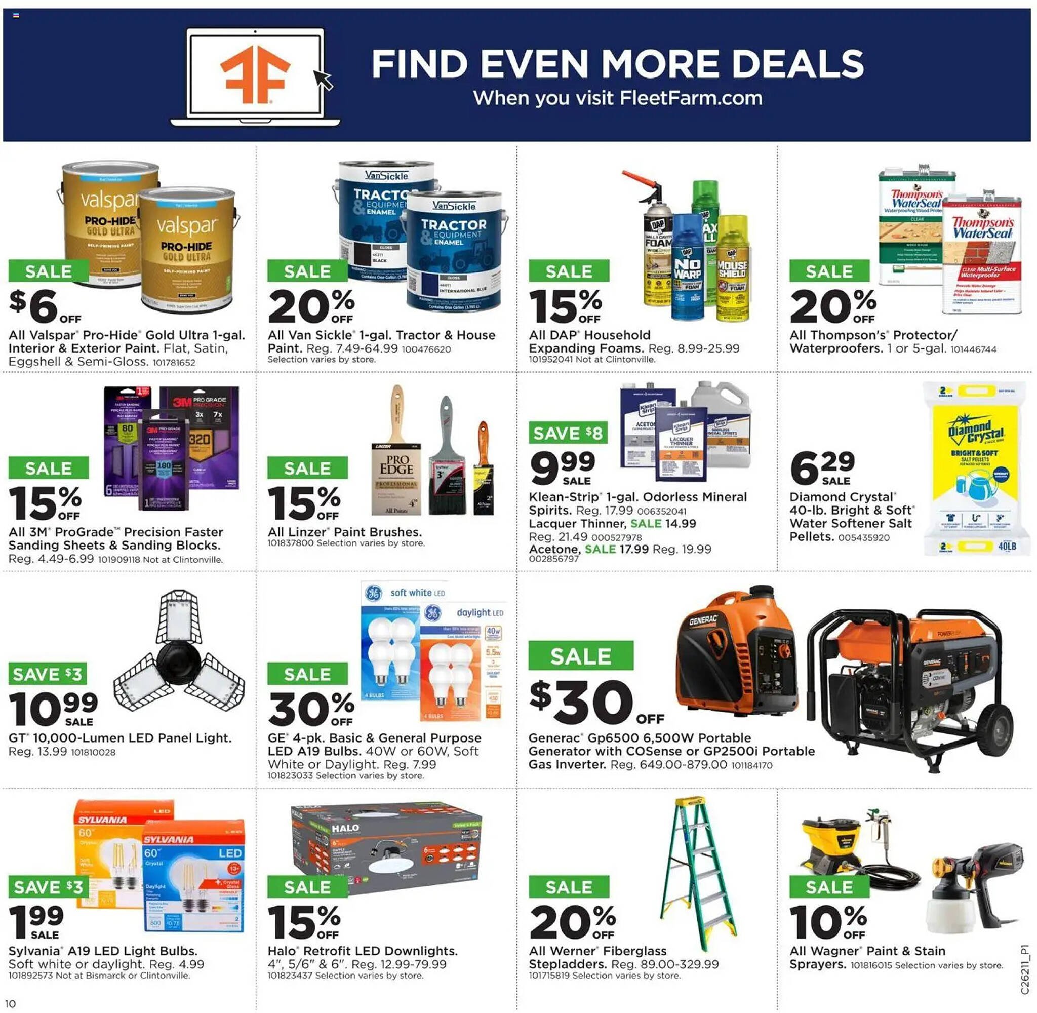 Mills Fleet Farm weekly ad