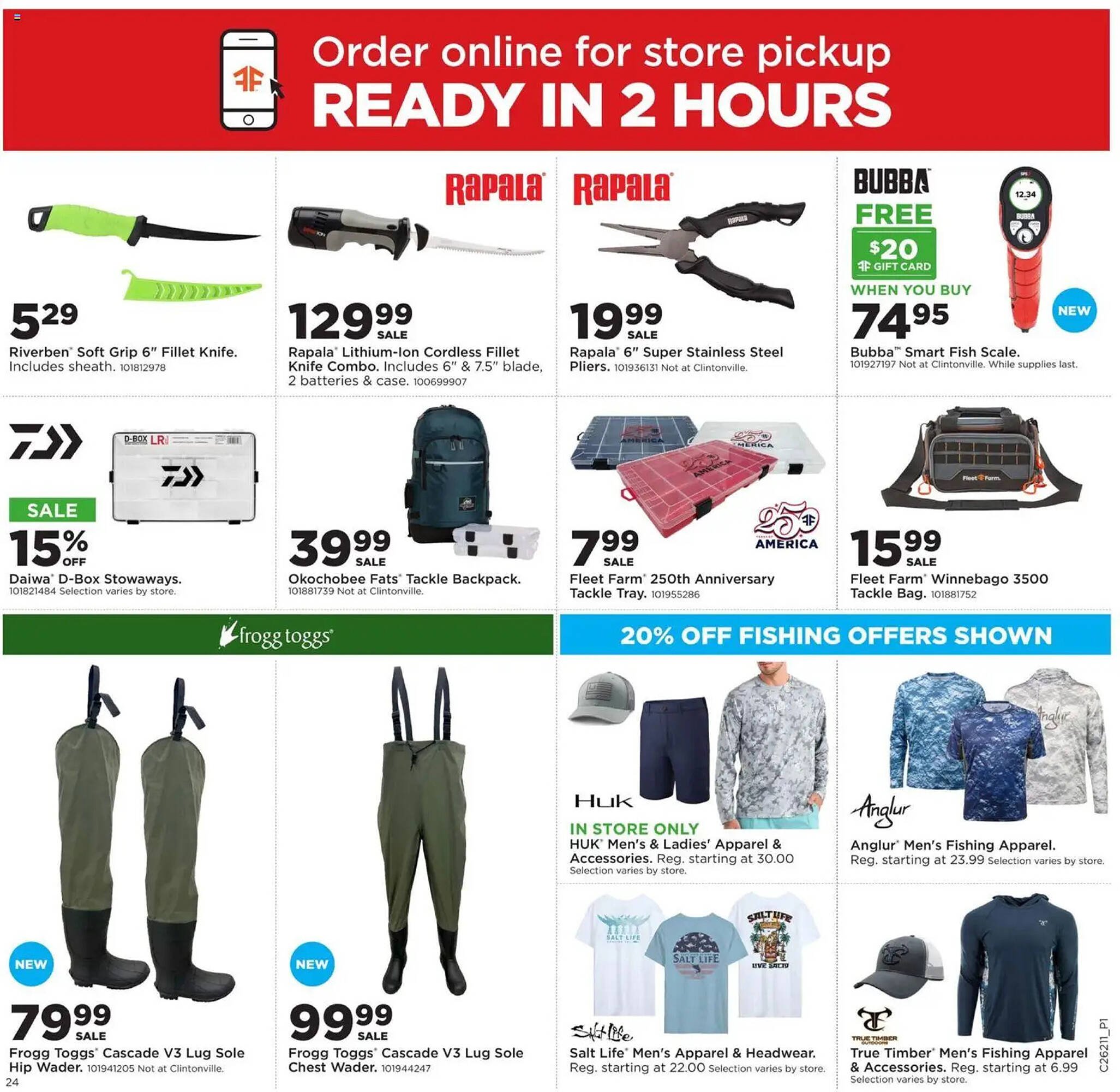 Mills Fleet Farm weekly ad